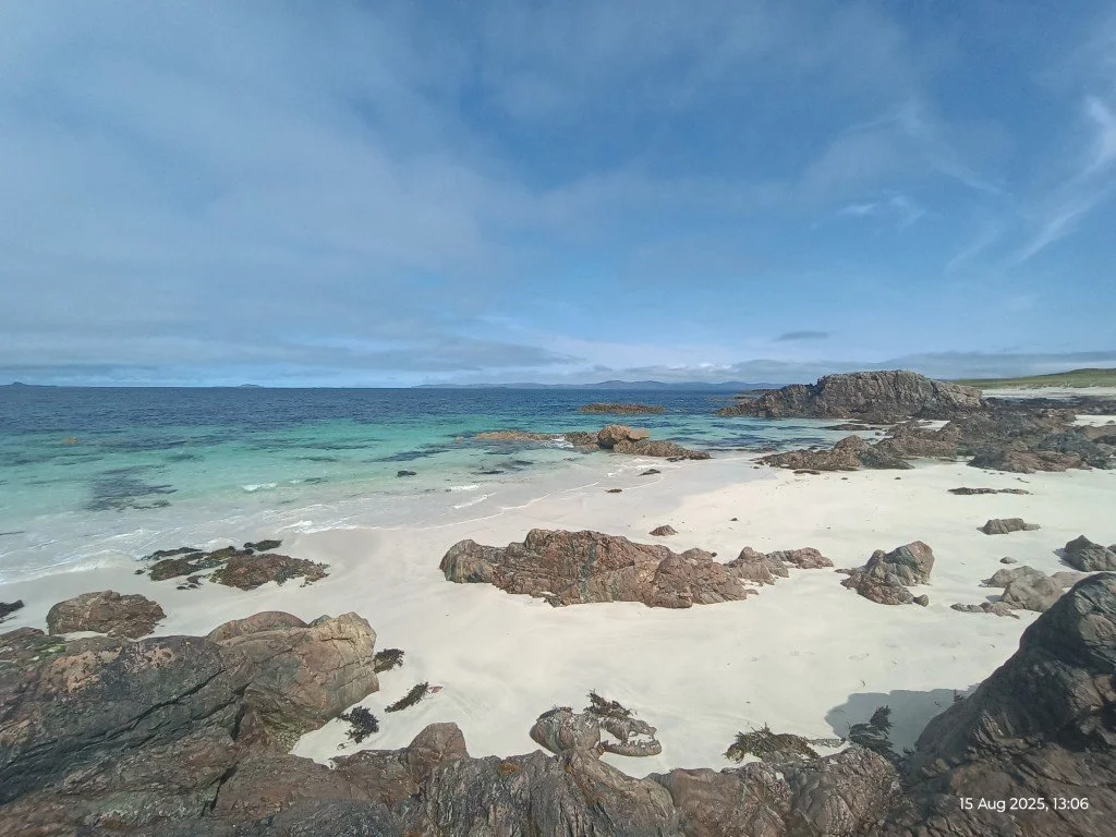 The second beach.