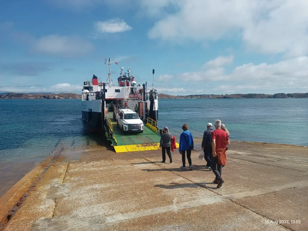 Back to the ferry.