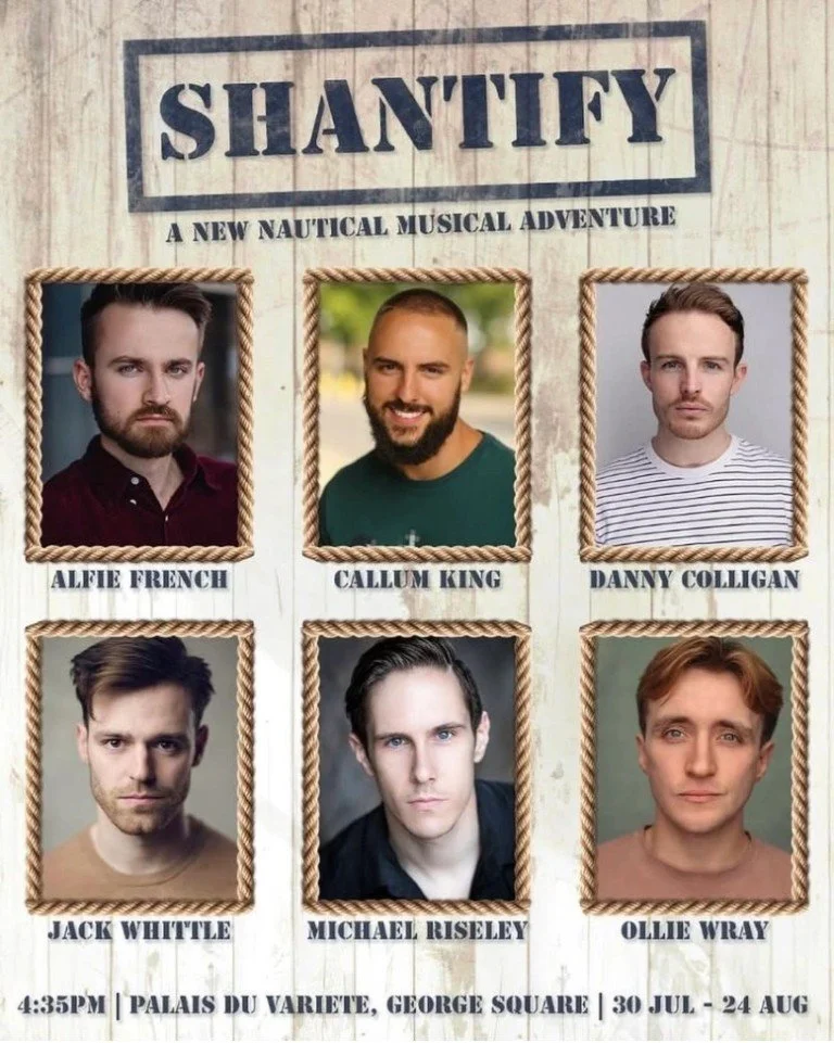 These guys were brilliant, modern songs sung in the style of sea shanties...