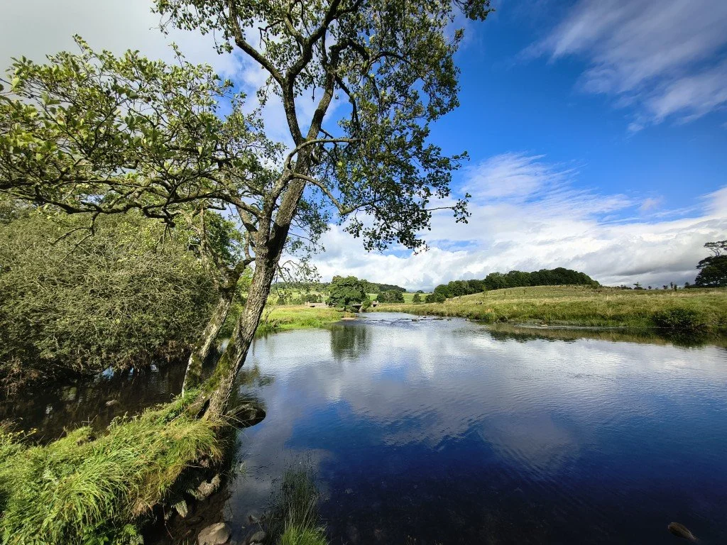 The River Lowther...
