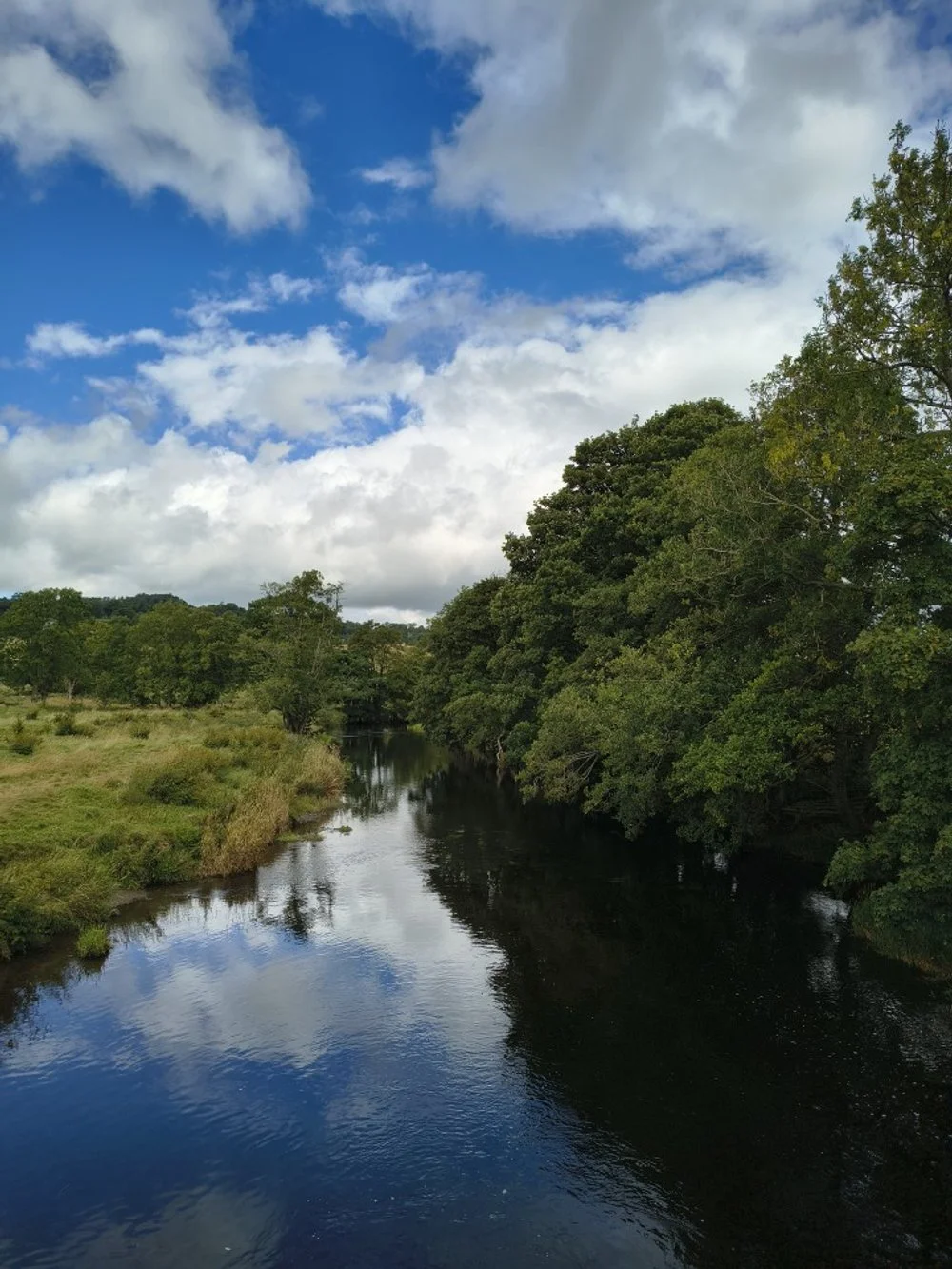 Downstream.