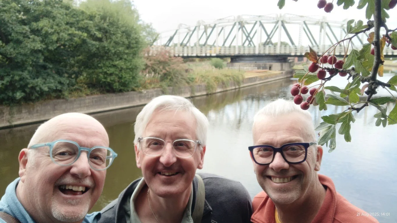 It was good to catch up with Paul in Northwich one day.