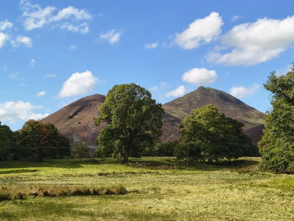 Causey Pike, the last fell we climbed.