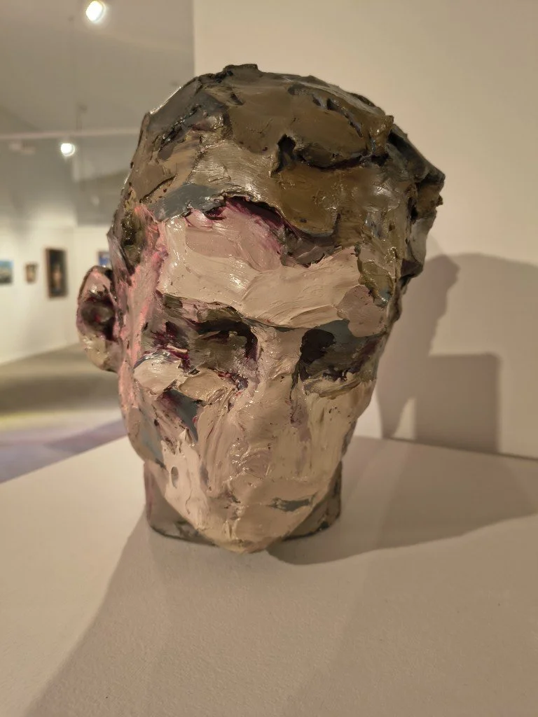 Inquiet by Keith Burt. This won the 'Most Outstanding 3D" art prize.