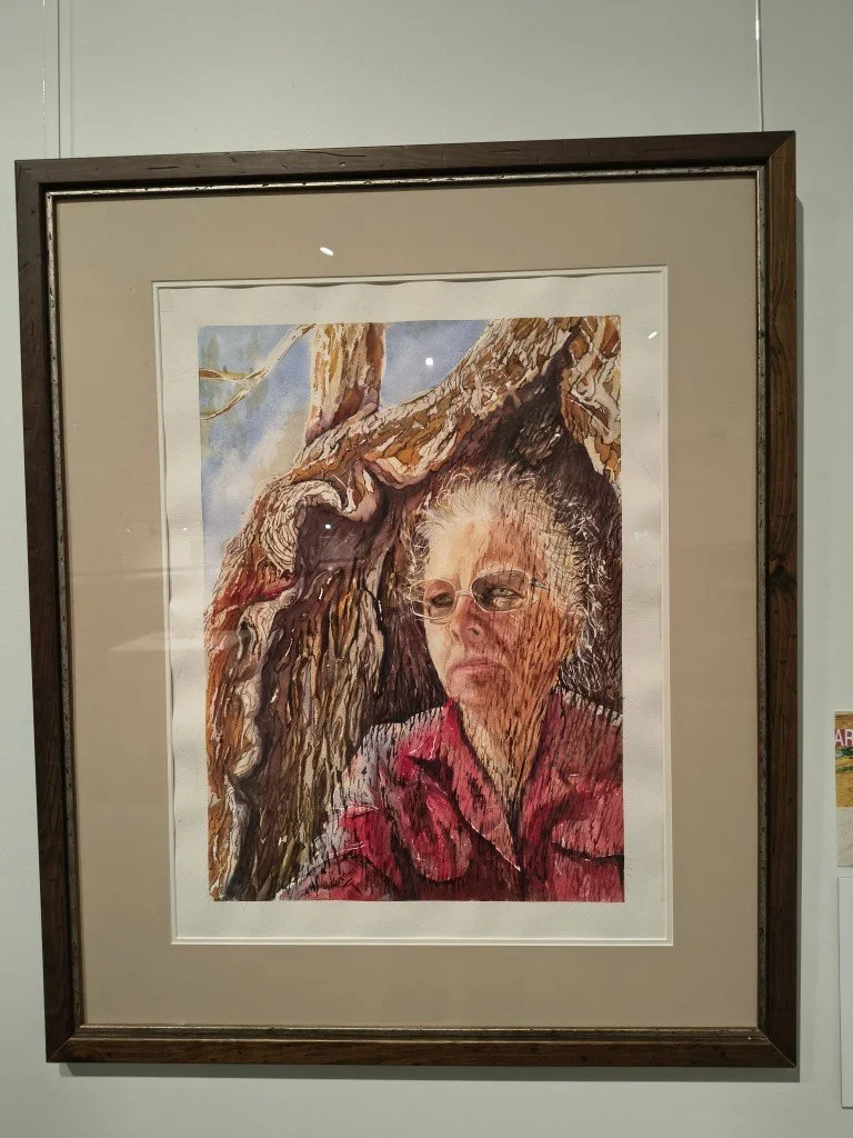 The Tree and Me by Karen Johns. This won the 'Local Artist Award'.