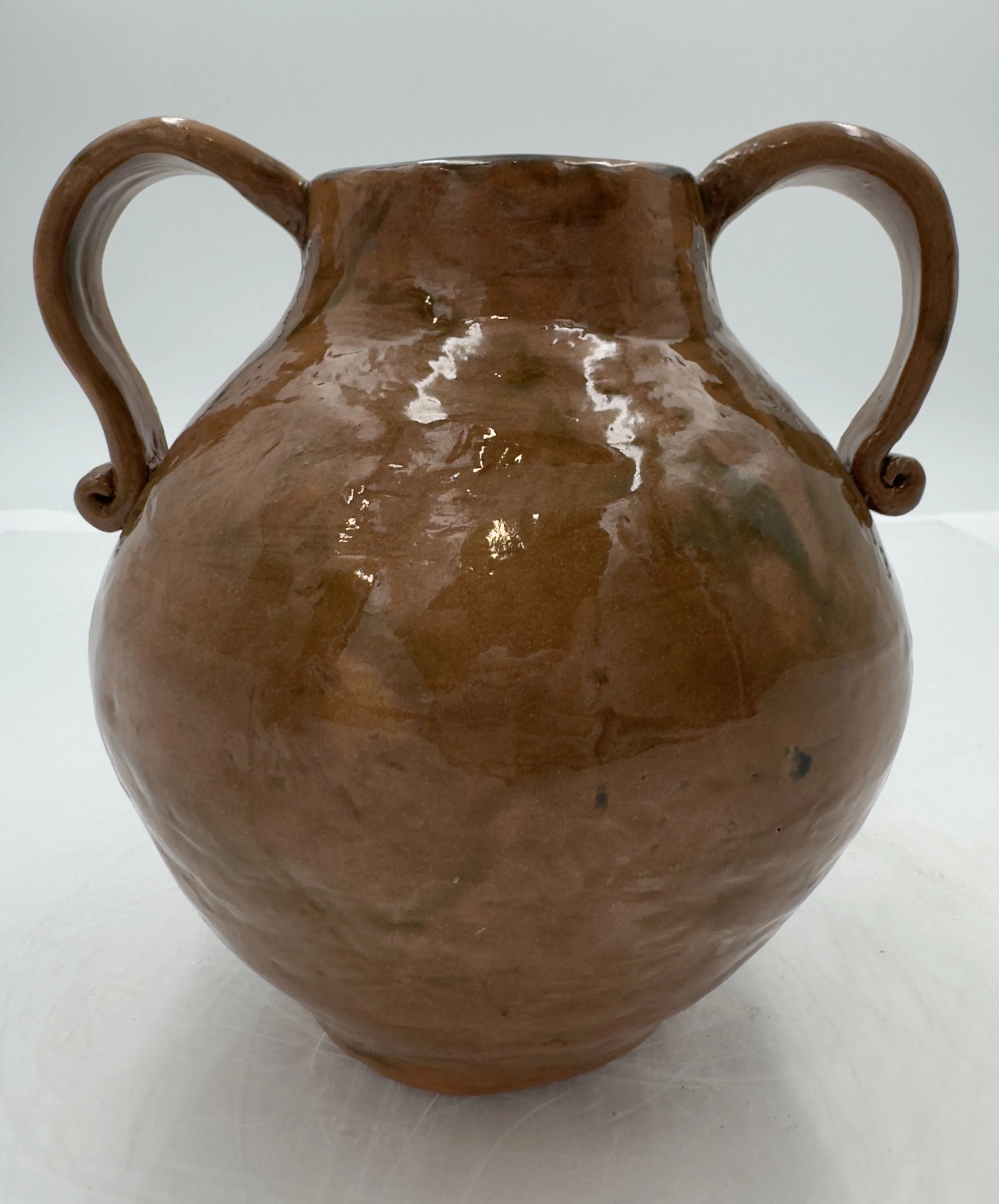 Apothecary Jar, Glazed Italian terracotta, 2025