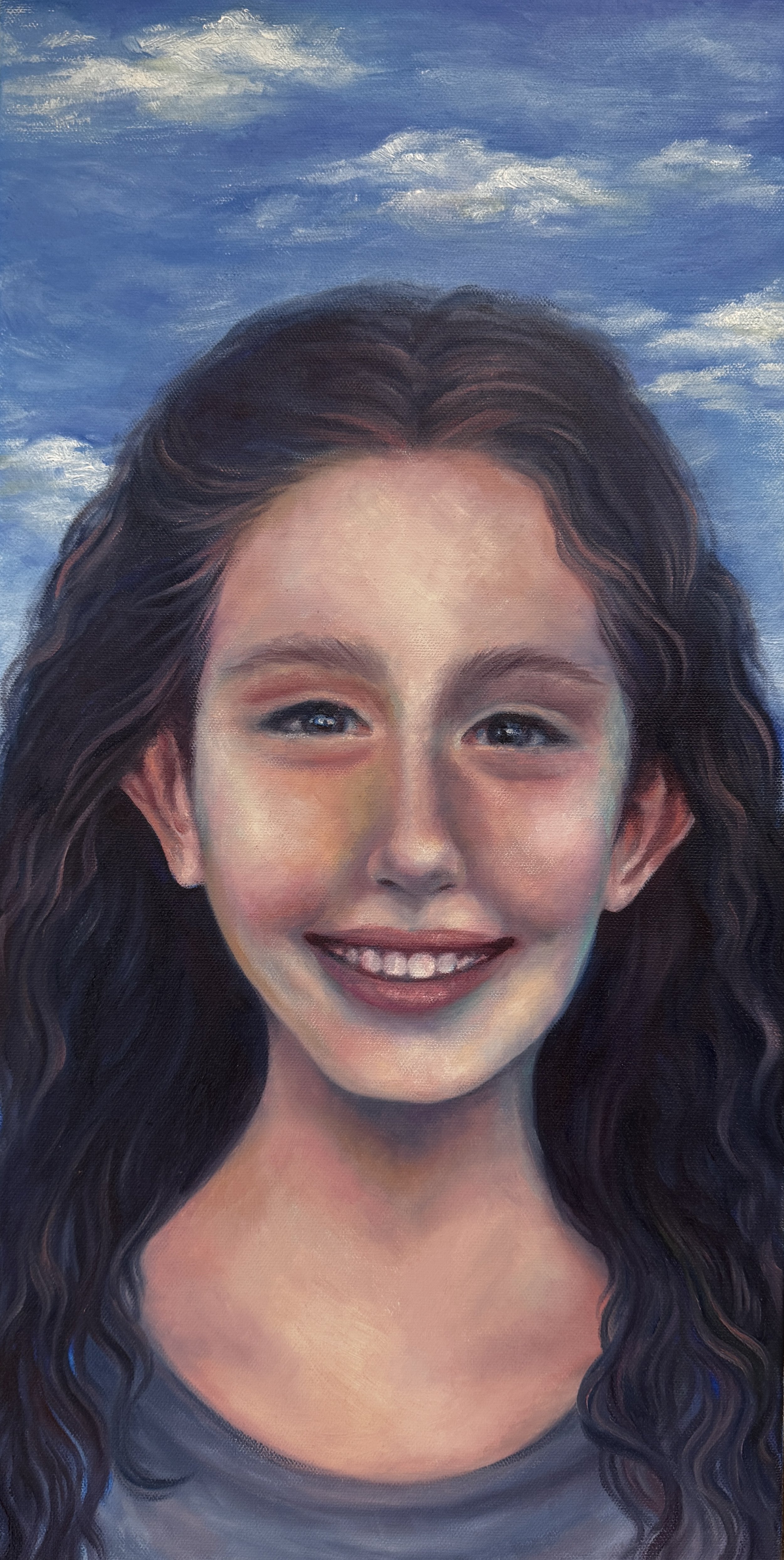 A Memorial for My Childhood Self, Oil on canvas, 2026