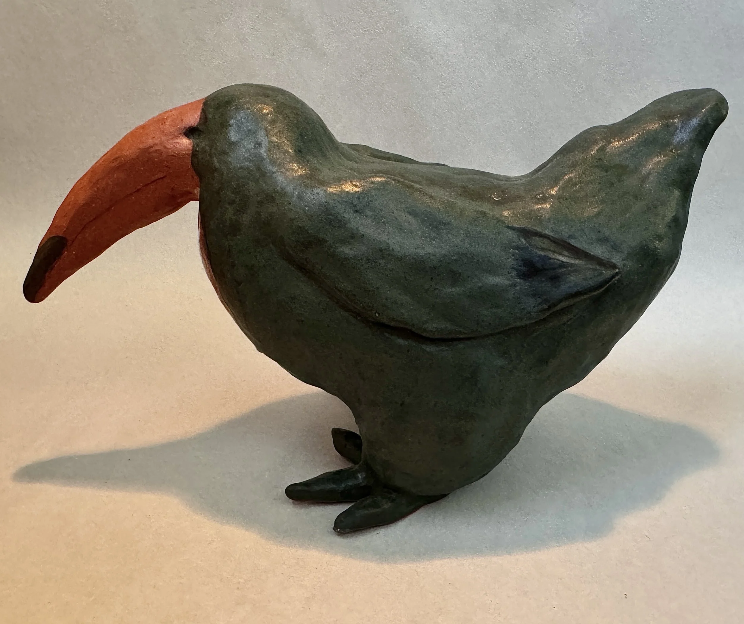 The Touchickan, Glazed terracotta, 2024