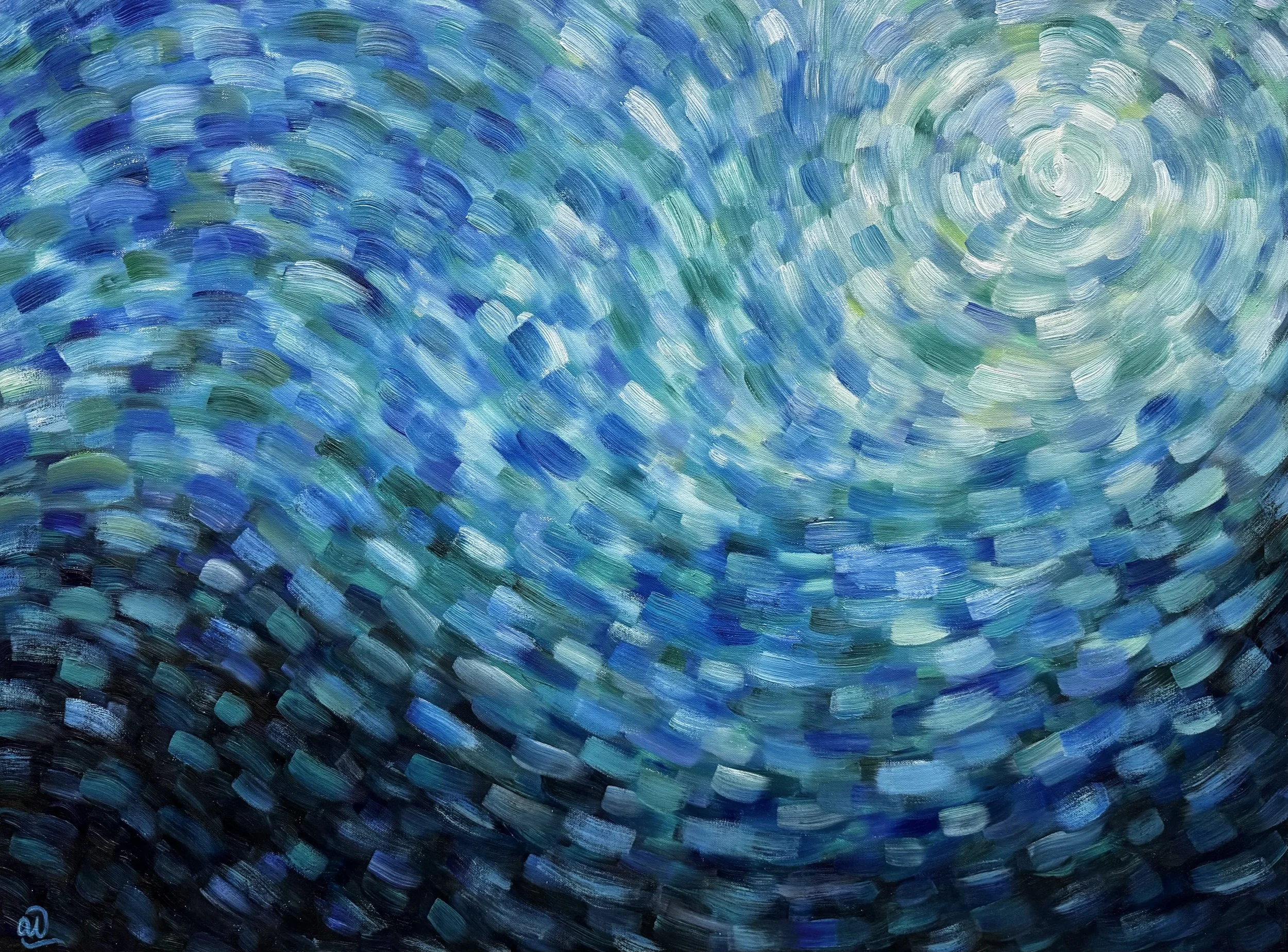 Nocturne, Oil on canvas, 2025