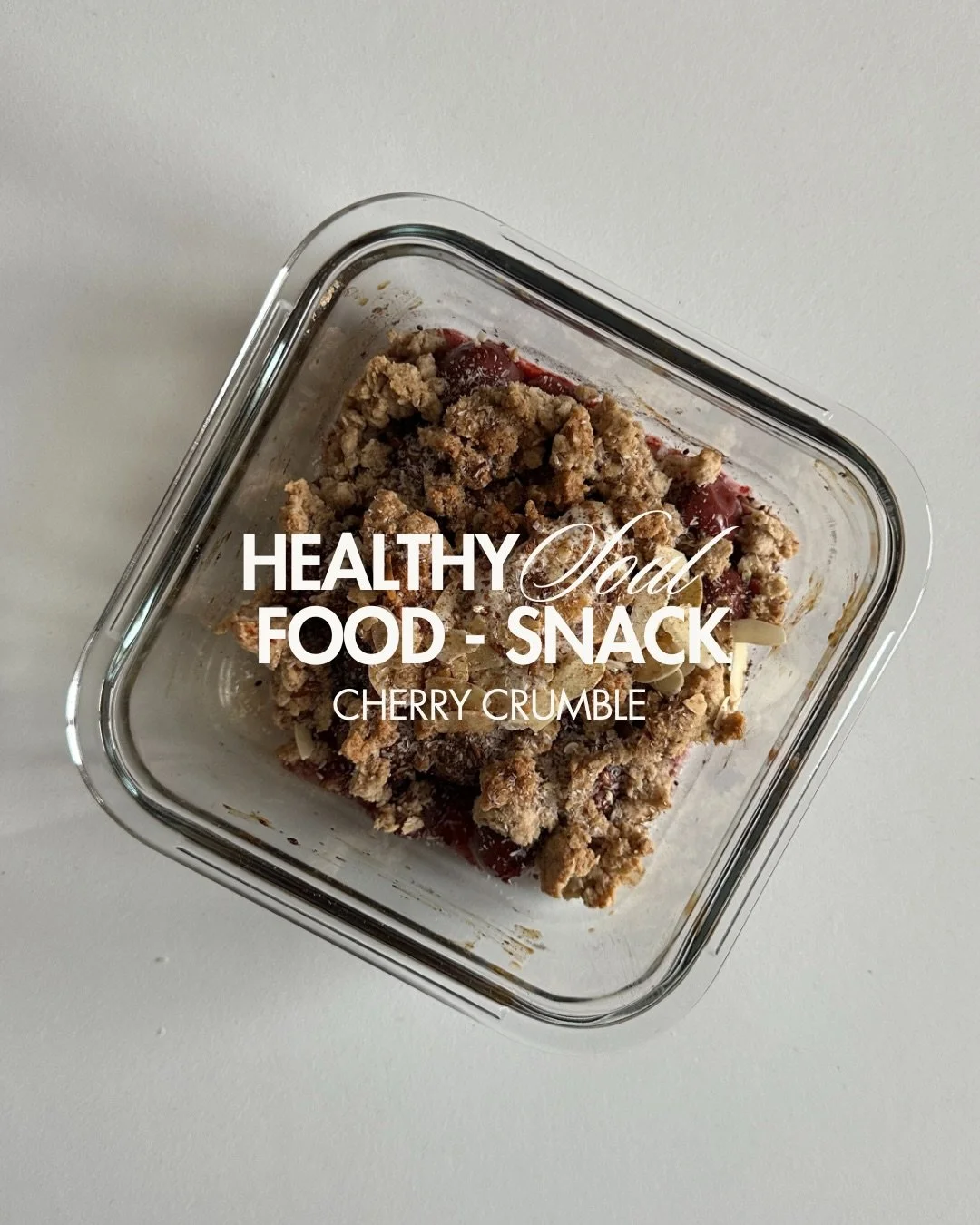 In this NOI Kitchen feature: a Healthy Soul Food Cherry Crumble 🍒

Comforting, nourishing, and made to be enjoyed slowly.

#NOIKitchen #HealthySoulFood #CherryCrumble