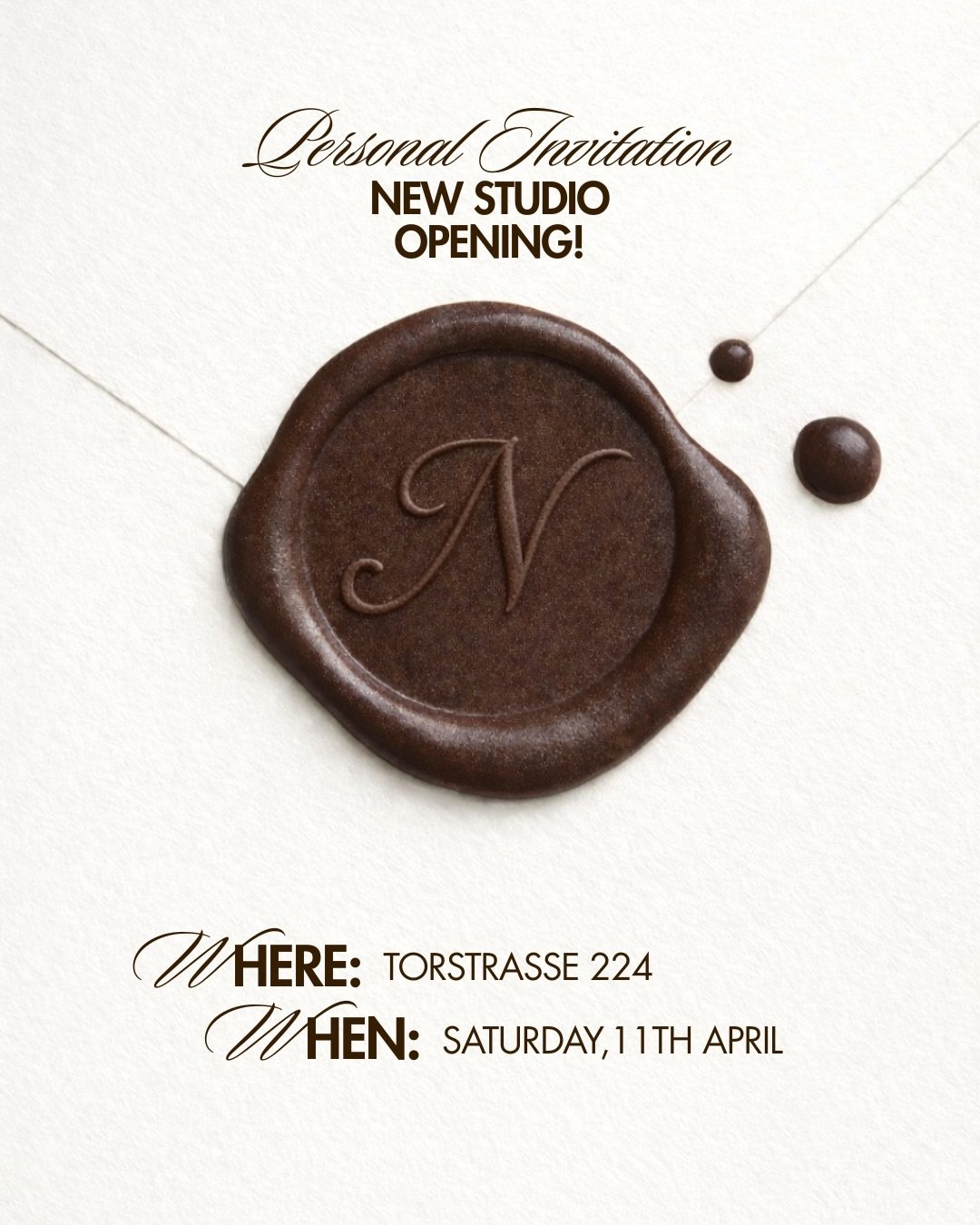You are personally invited to celebrate the official opening of NOI Studios Mitte with us 🖤

Join us on April 11 for our Whole Wellness Day &mdash; a curated NOI experience built around movement, community and recovery.

Opening Day Schedule
📍 Tors