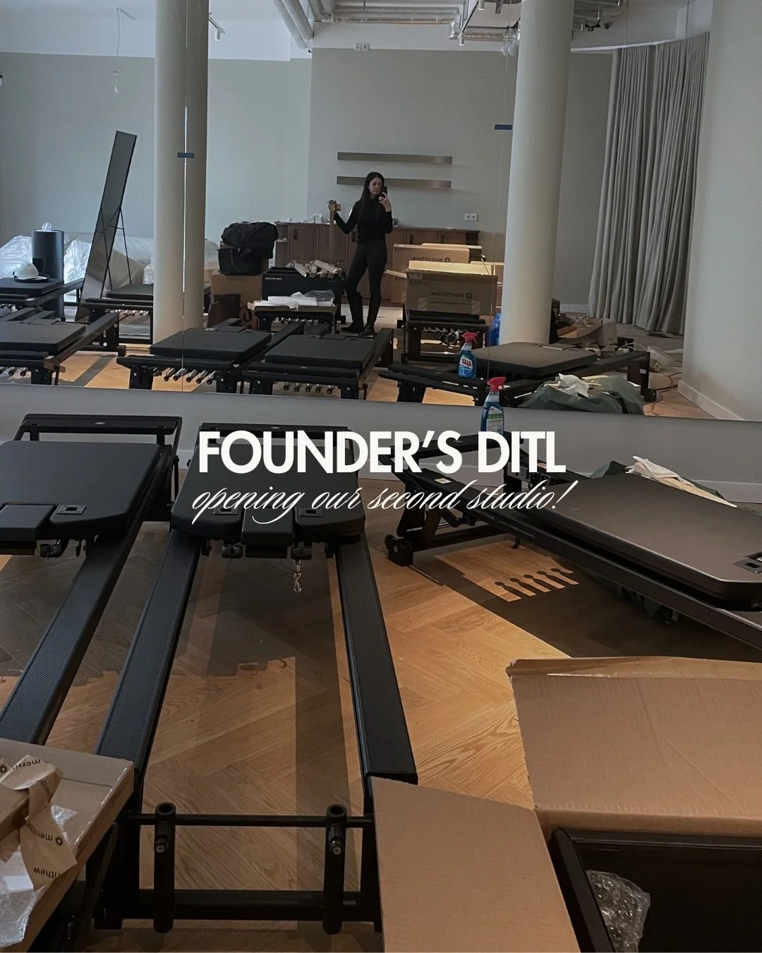 It&rsquo;s real 🤍

From empty space to open doors.

#NOIStudiosmitte #AthleticPilates #studioopening