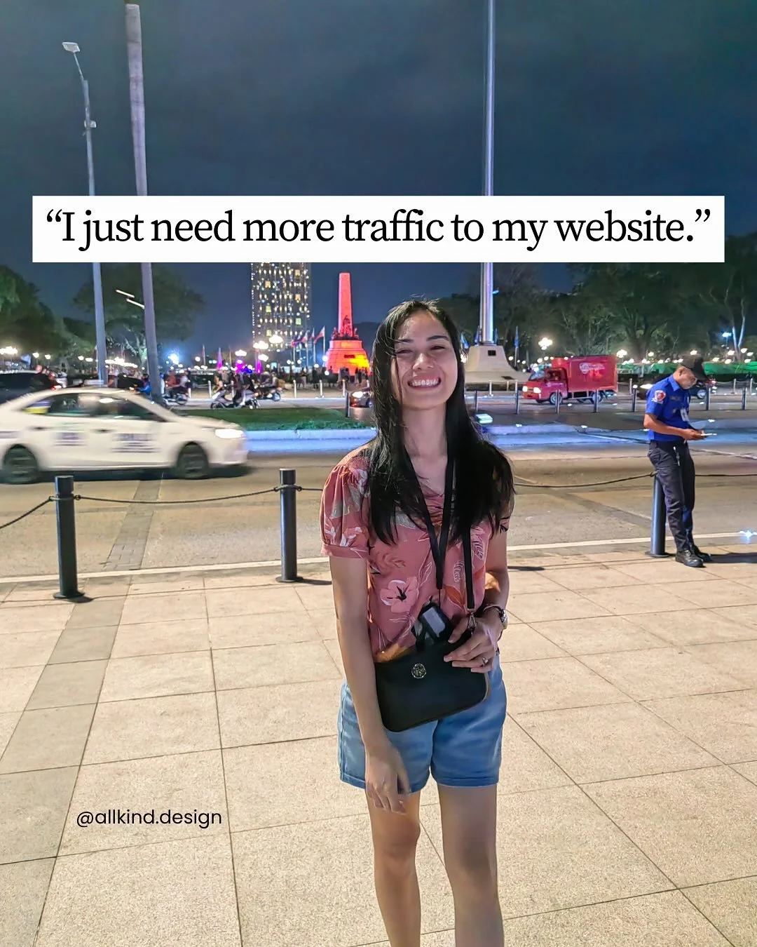 ✨ Conversion first. ✨ Traffic second.

Everyone thinks the solution is &ldquo;more traffic.&rdquo;
But what if I told you that traffic alone won&rsquo;t fix a broken page?

You can pour hundreds (or thousands) into ads, get thousands of clicks&hellip