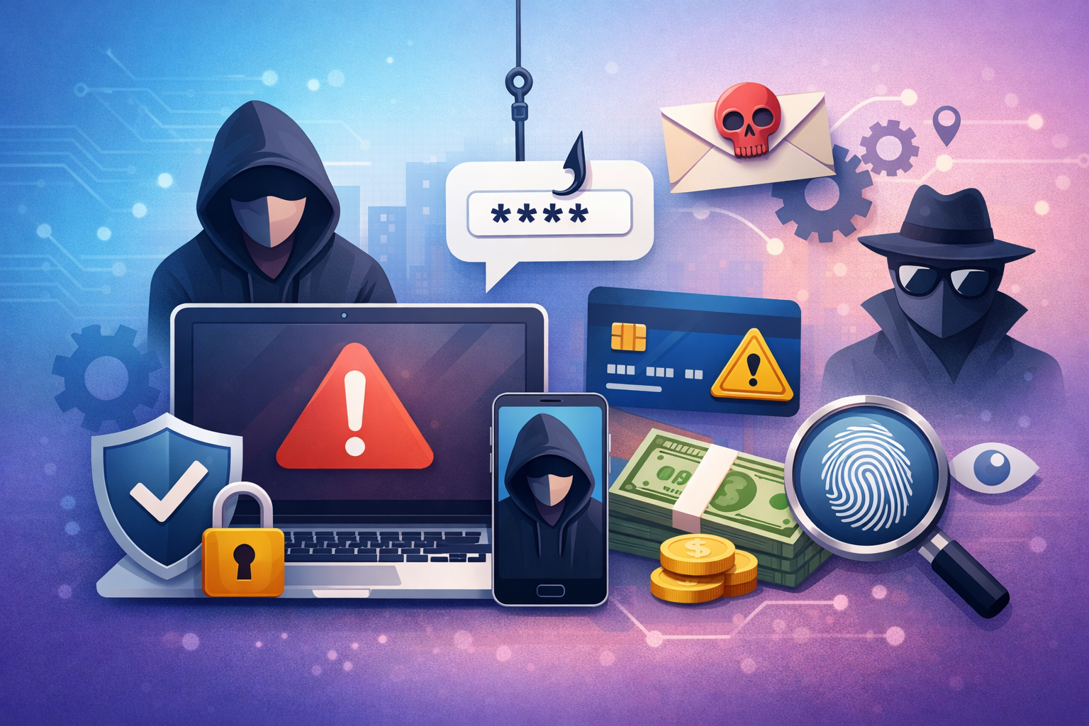 🔐 Fraudes digitales: cómo proteger tu dinero y tu identidad en redes sociales.