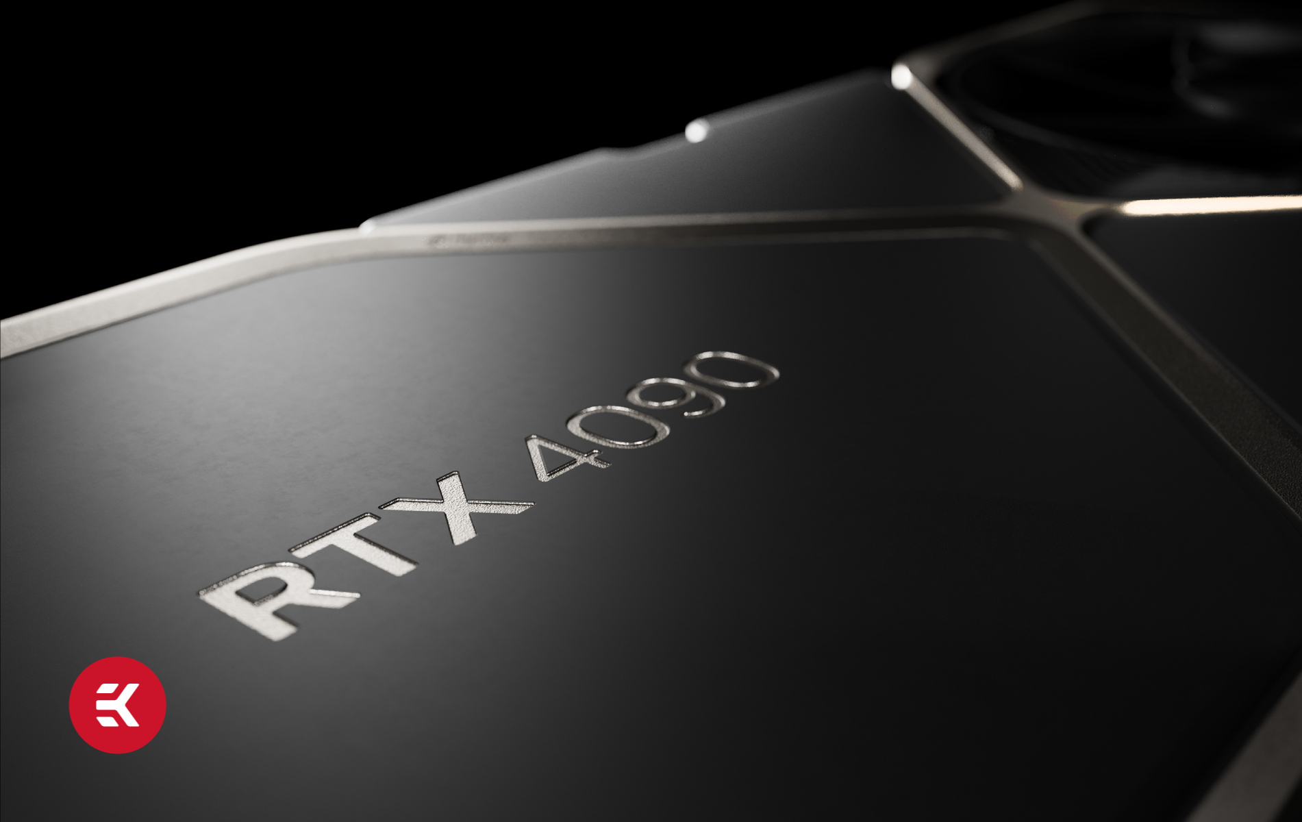 Close-up of a black smartphone with the model number 'RTX A6000' engraved on the back.