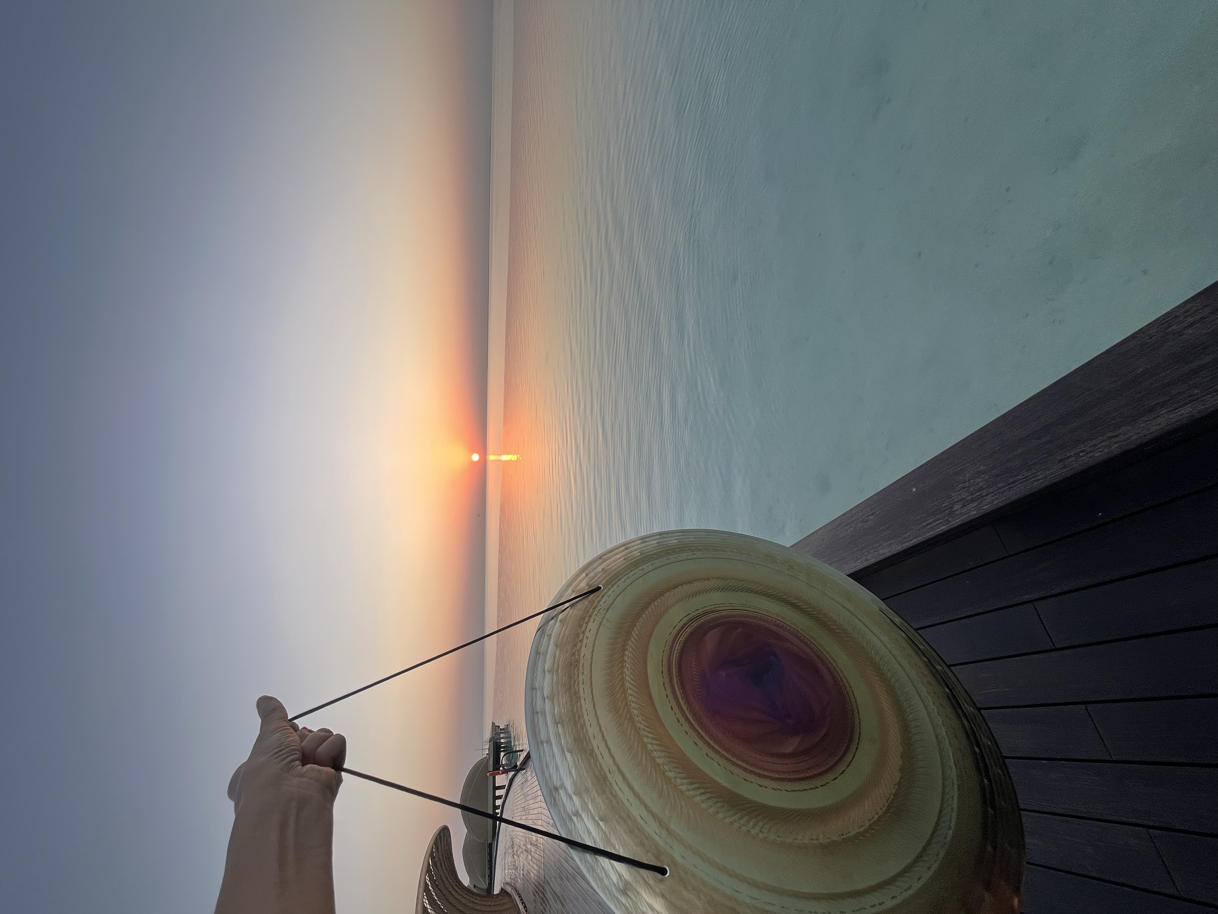 Handheld Grotta Sonora gong at Nujuma Resort in Saudi Arabia