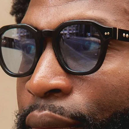 taylor Morris eyewear. Frame model: Regent sunglasses