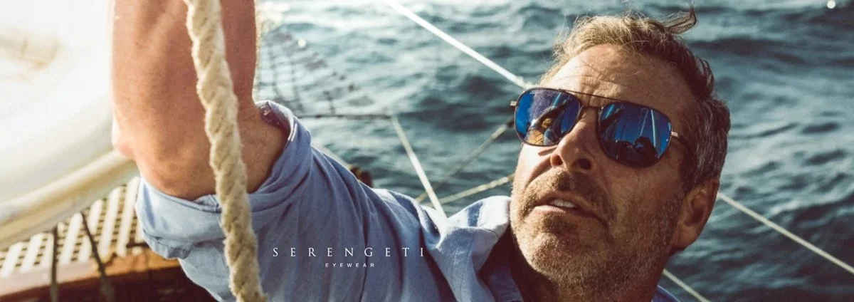 Serengeti sunglasses.