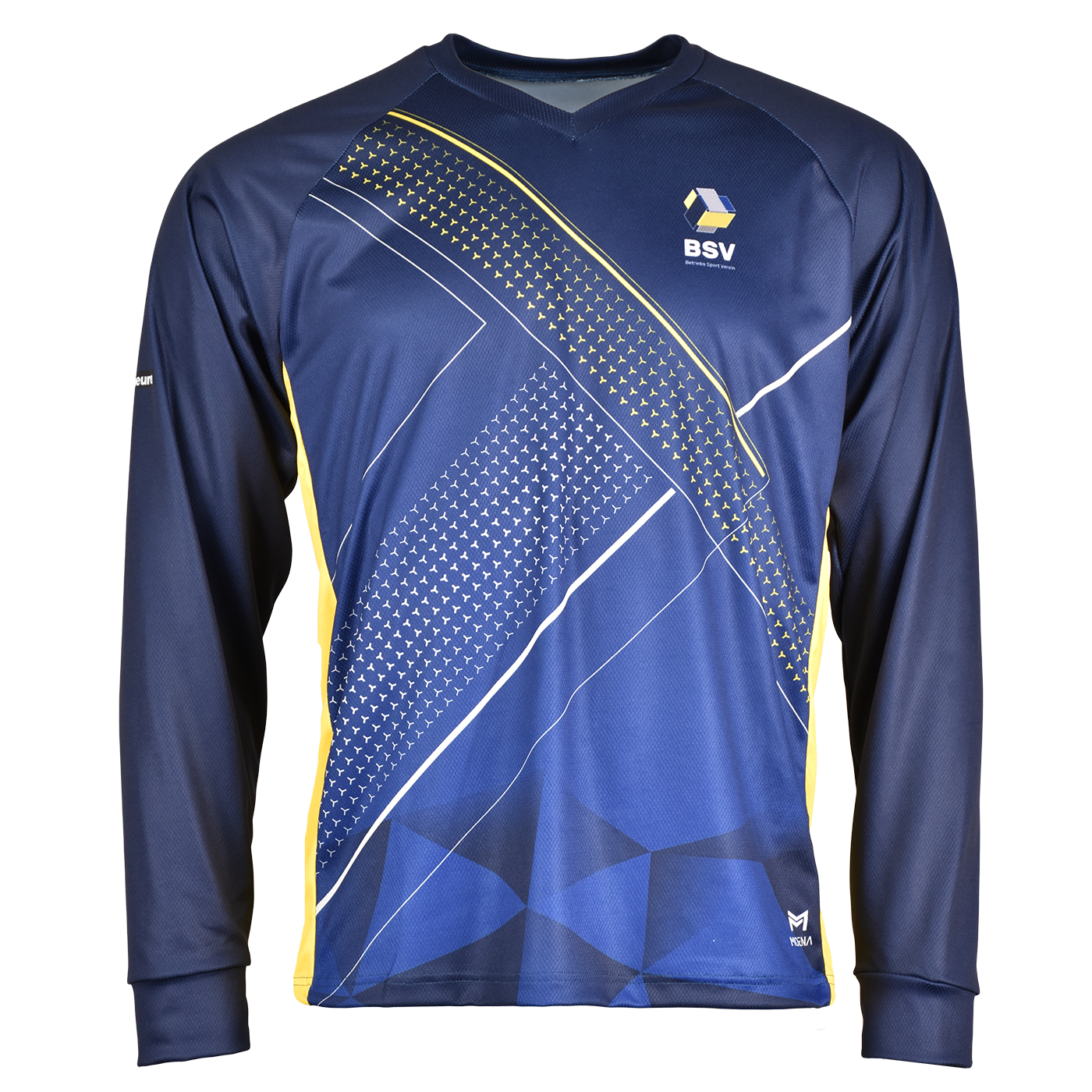 Mountainbike-Langarm-Trikot Plasser & Theurer