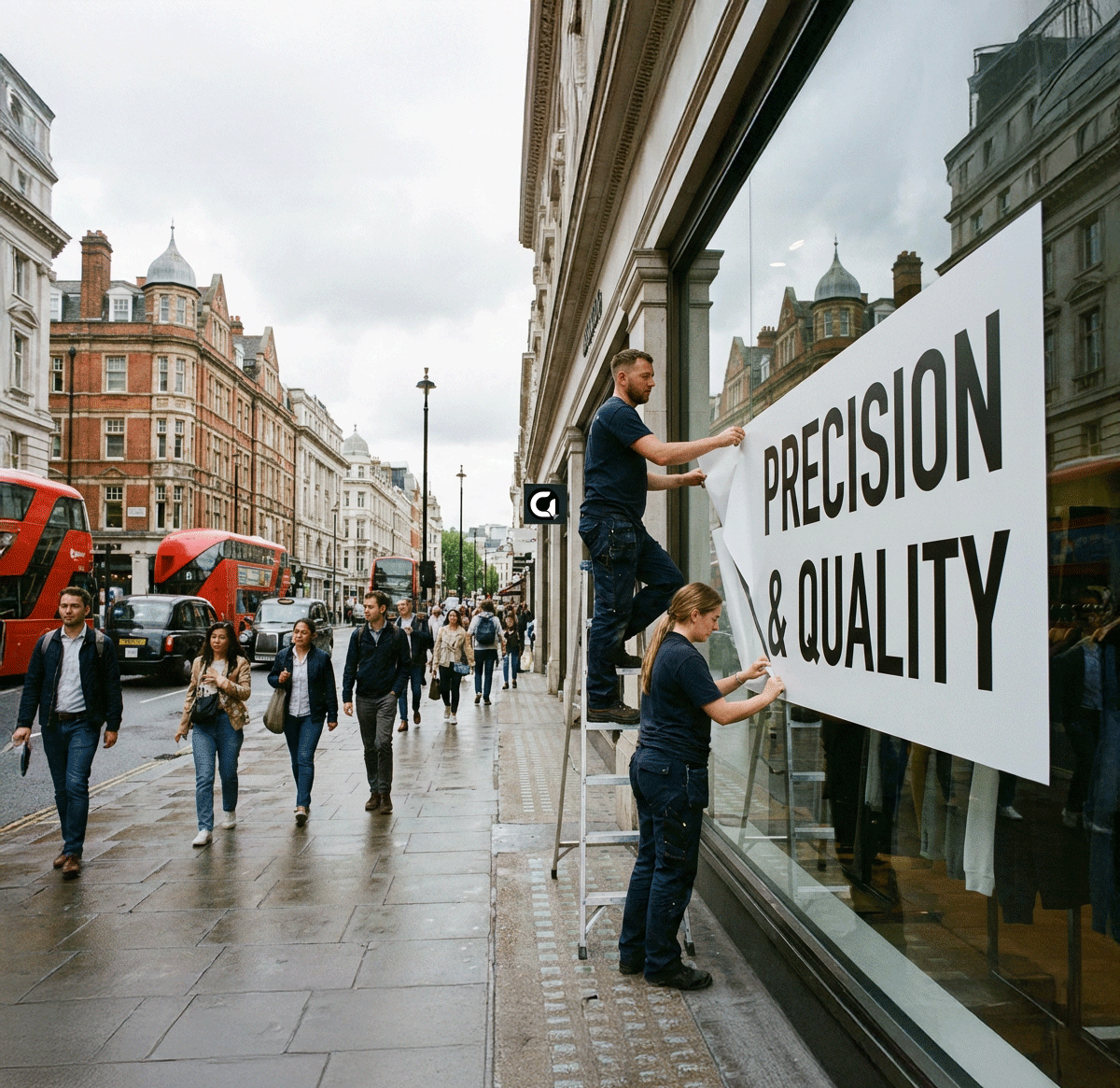 Precision & Quality Storefront Signage