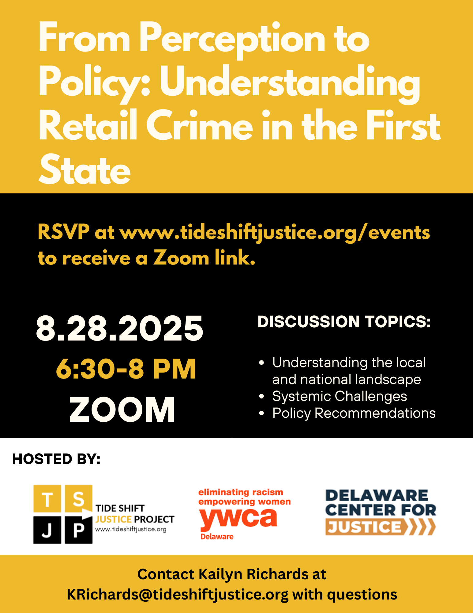 From Perception to Policy: Understanding Retail Crime in the First State (virtual)