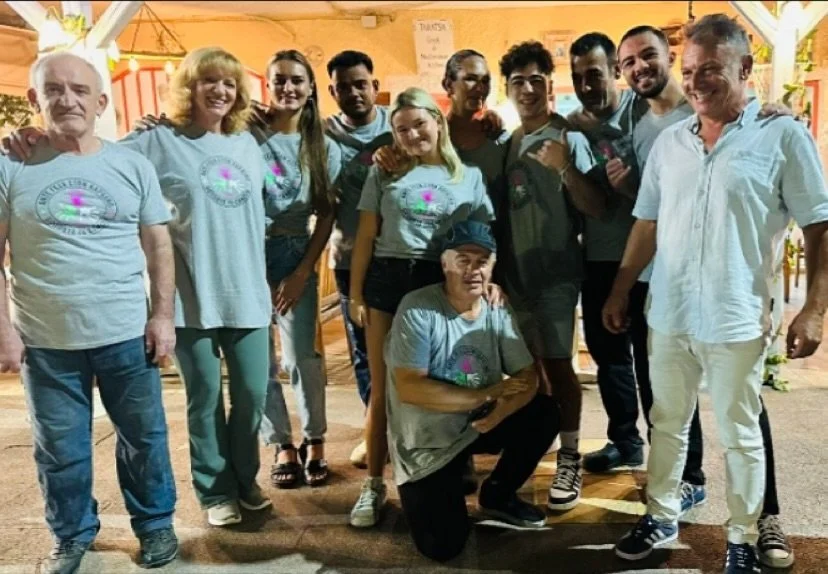 Taratsa team 2024 supporting Goodbye to cancer #goodbyetocancer2024 #kardamena #walkforlife