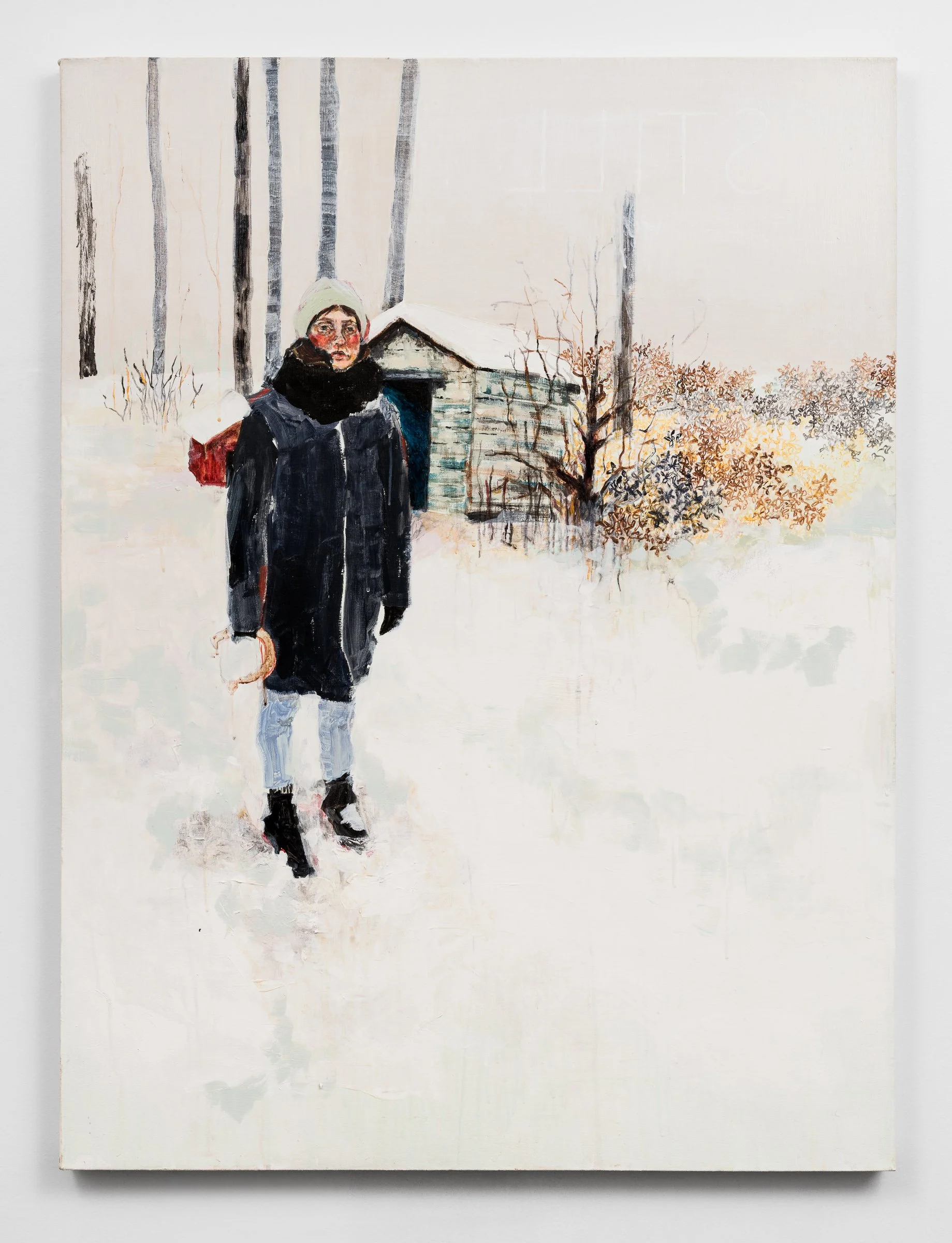 Still, 2020, acrylic on canvas, 48 x 36 in