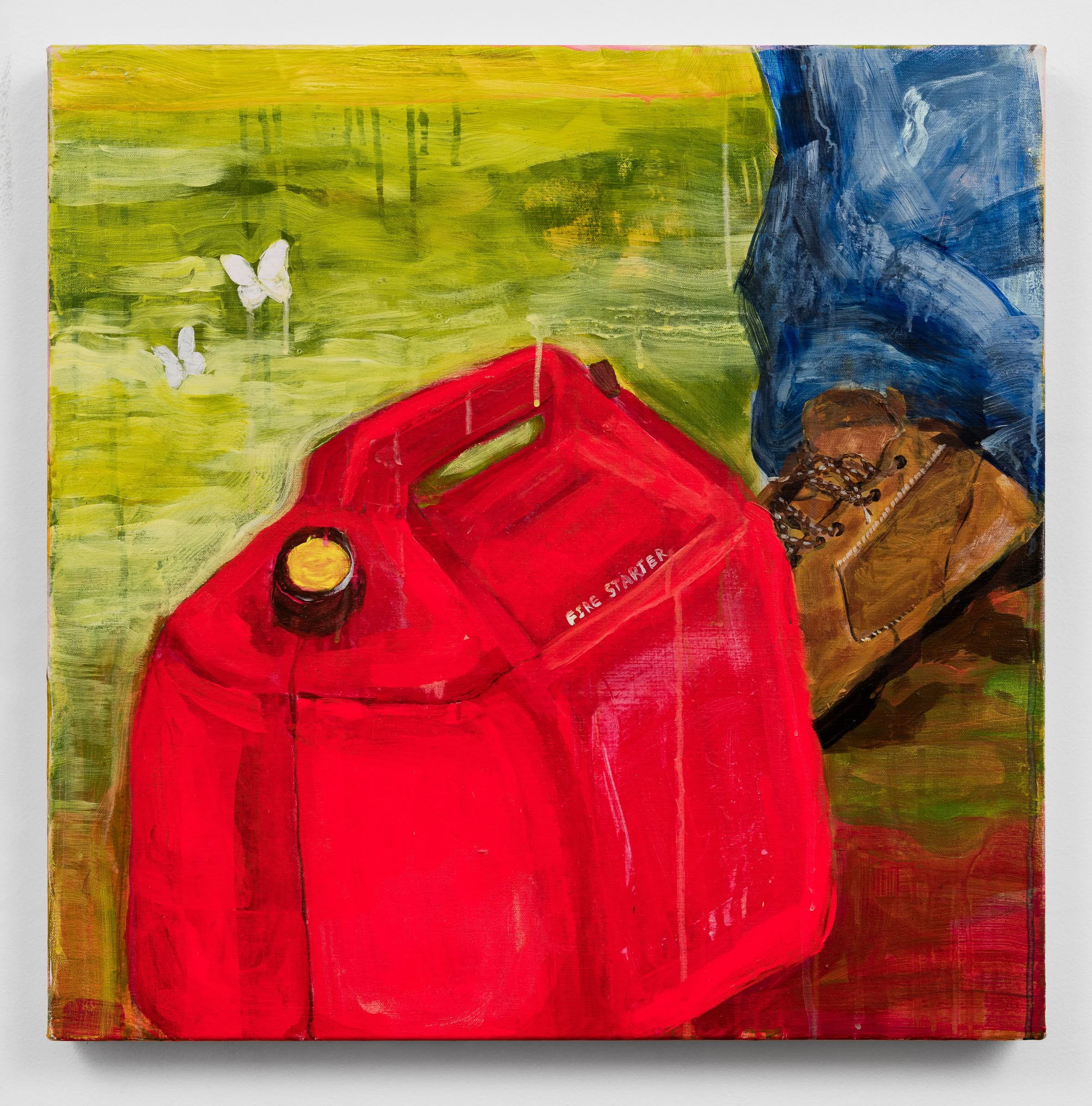 firestarter, 2025, acrylic on canvas, 48 x 60 in
