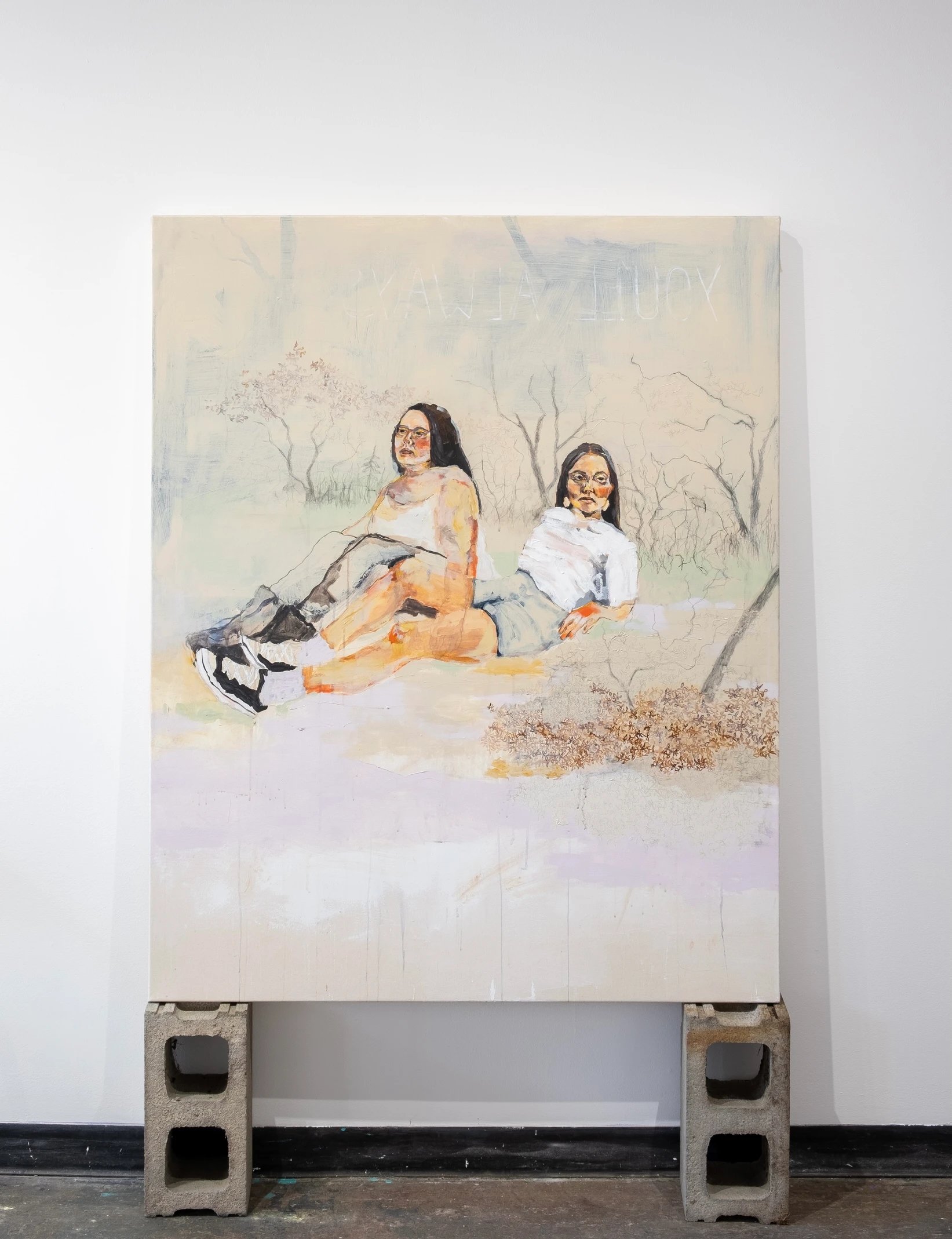 You'll Always Know, 2021, acrylic on canvas, 60 x 48 in