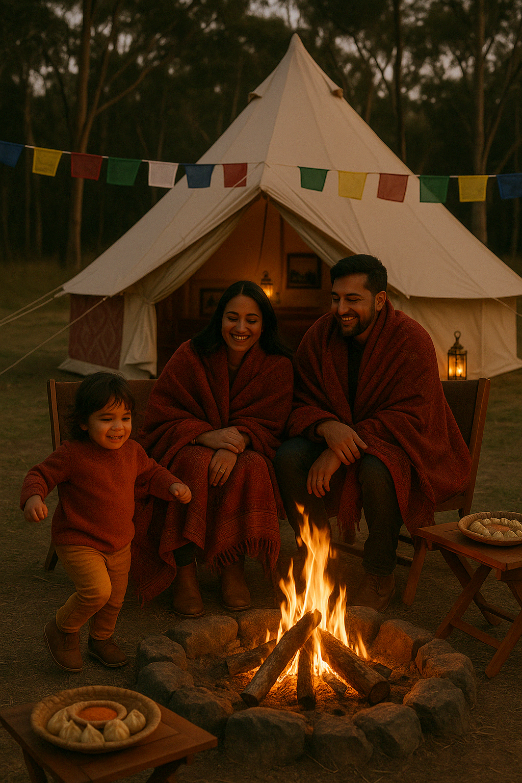 Camping by the Eucalyptus Trees.png