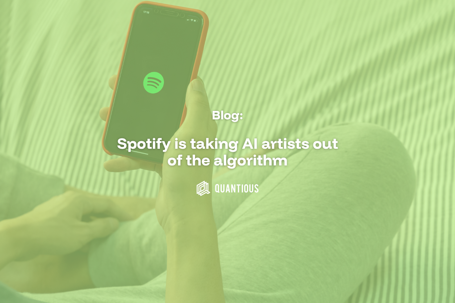 Spotify is taking AI artists out of the algorithm