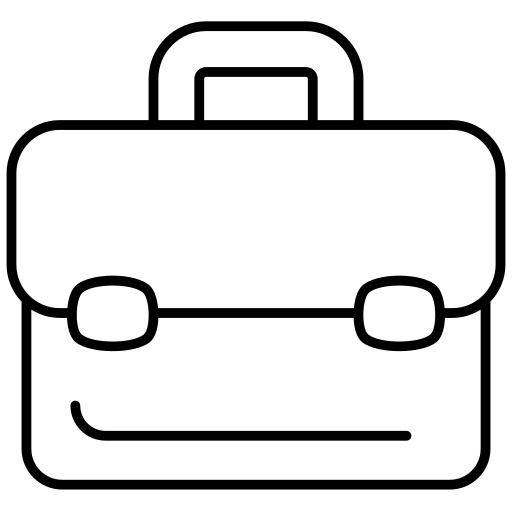 Black and white illustration of a hand holding a flower