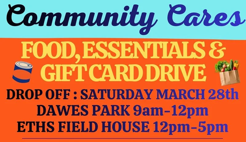 Evanston Community Cares Food Drive