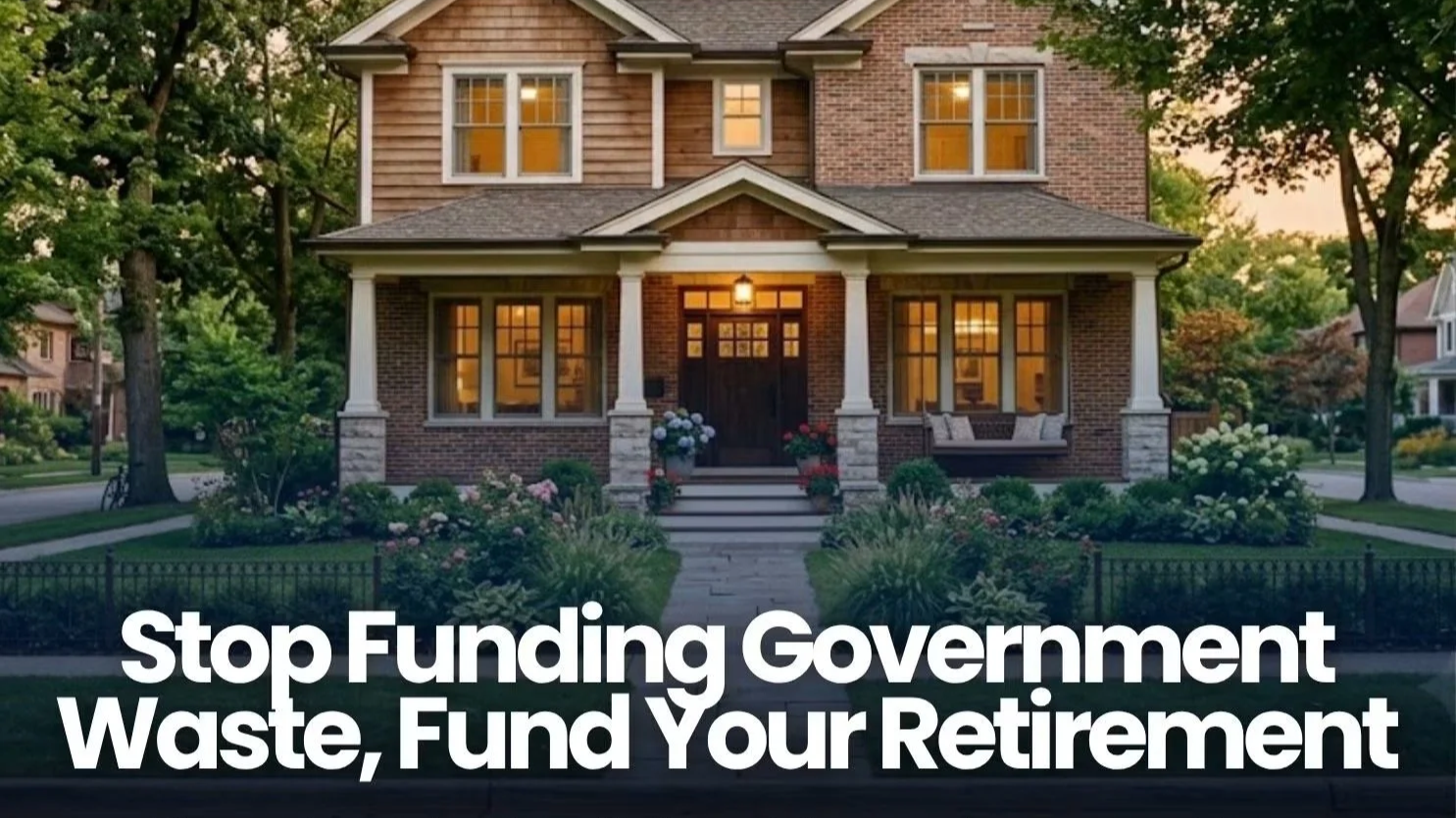 Stop Funding Government Waste, Fund Your Retirement