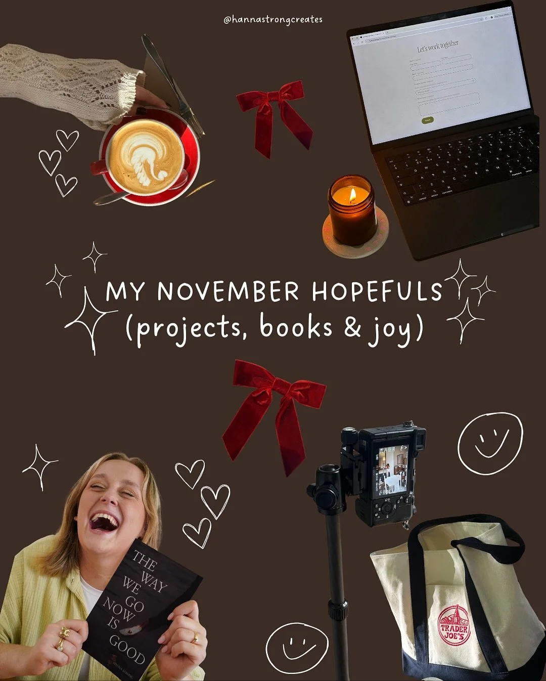 Hello November 🤎🍂🌙✨ this month feels like a beautiful invitation to embrace the in-between and to find peace in the final moments of the year. I hope whatever this month looks like for you that you find space for joy &amp; rest.