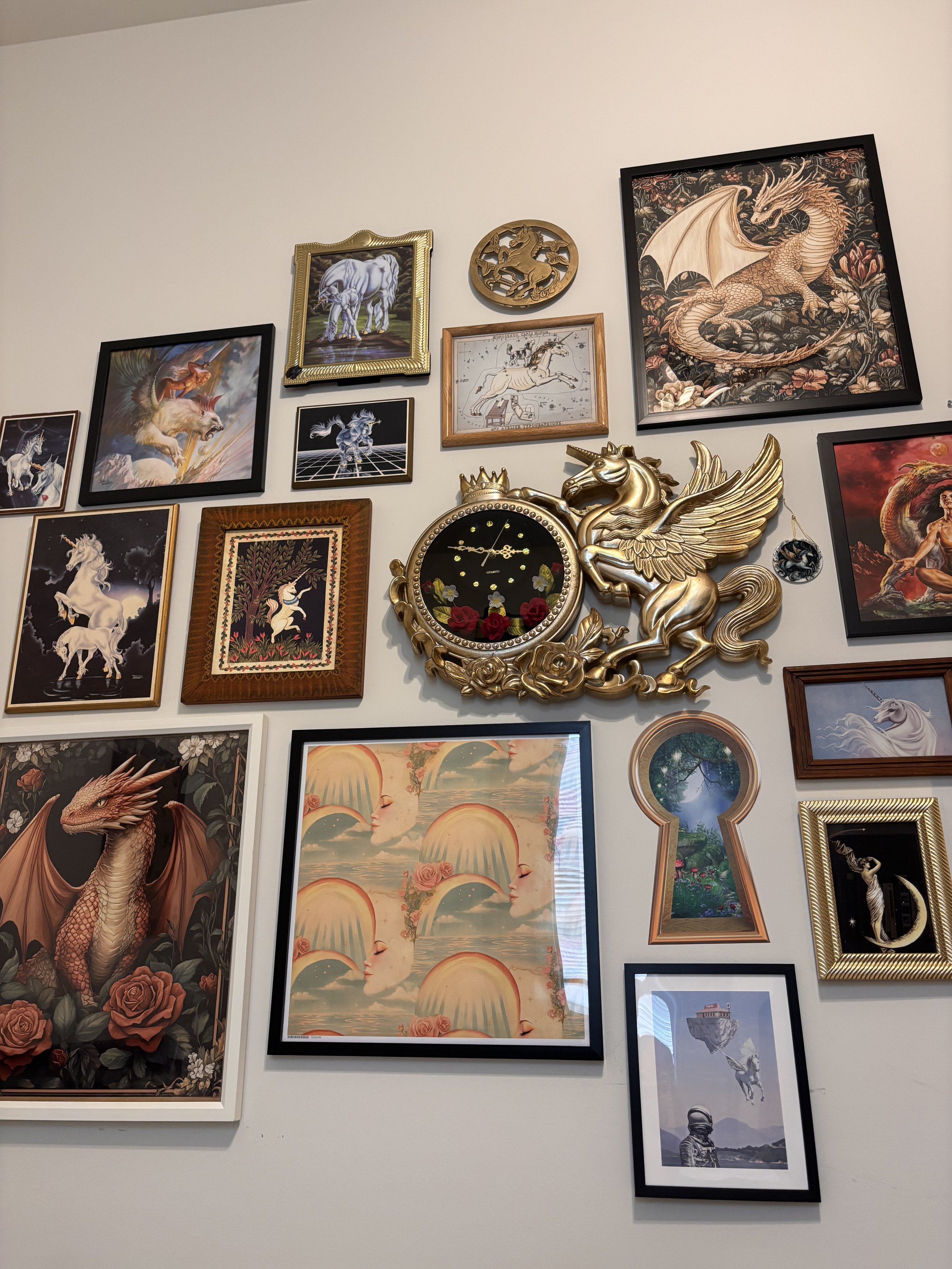 CLIENT & SOURCED ART - UNICORN FANTASY THEME