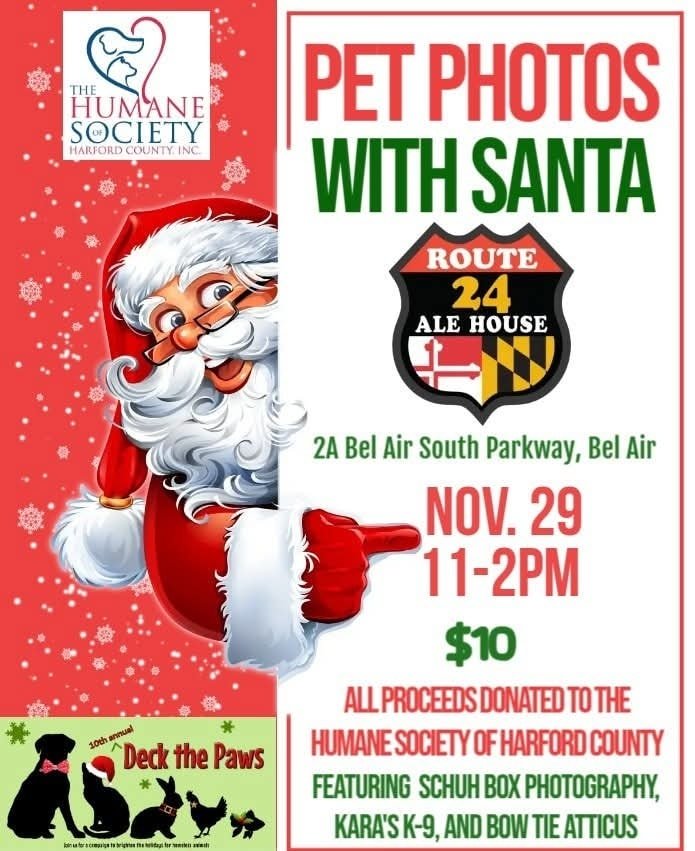 Holiday Events! Don't forget to save the dates! Christmas🎄🎅🐾