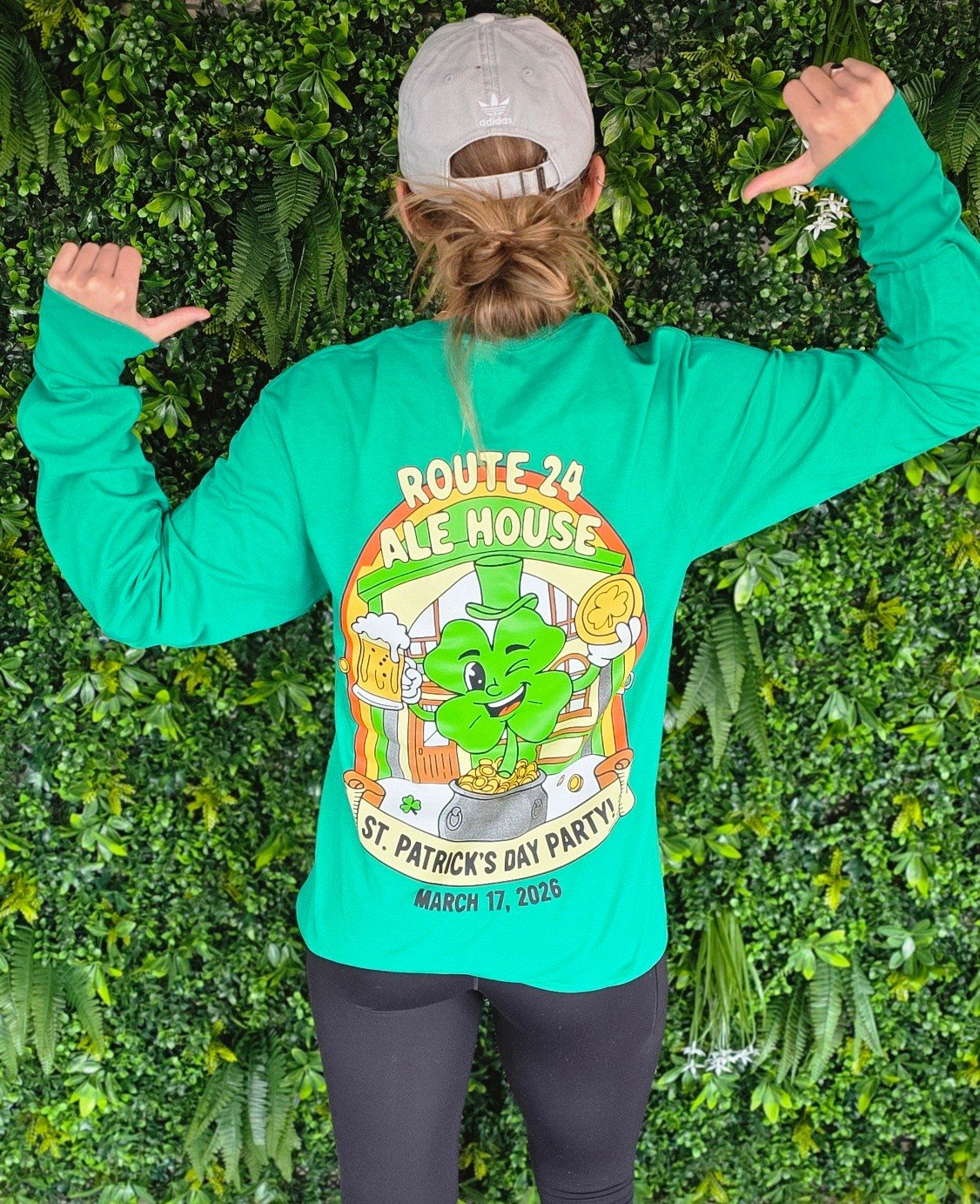 We asked, you answered, and the winner was GREEN! 🍀
St. Patrick&rsquo;s Day shirts are available NOW!
Grab one before the St. Paddy&rsquo;s Day shenanigans begin!