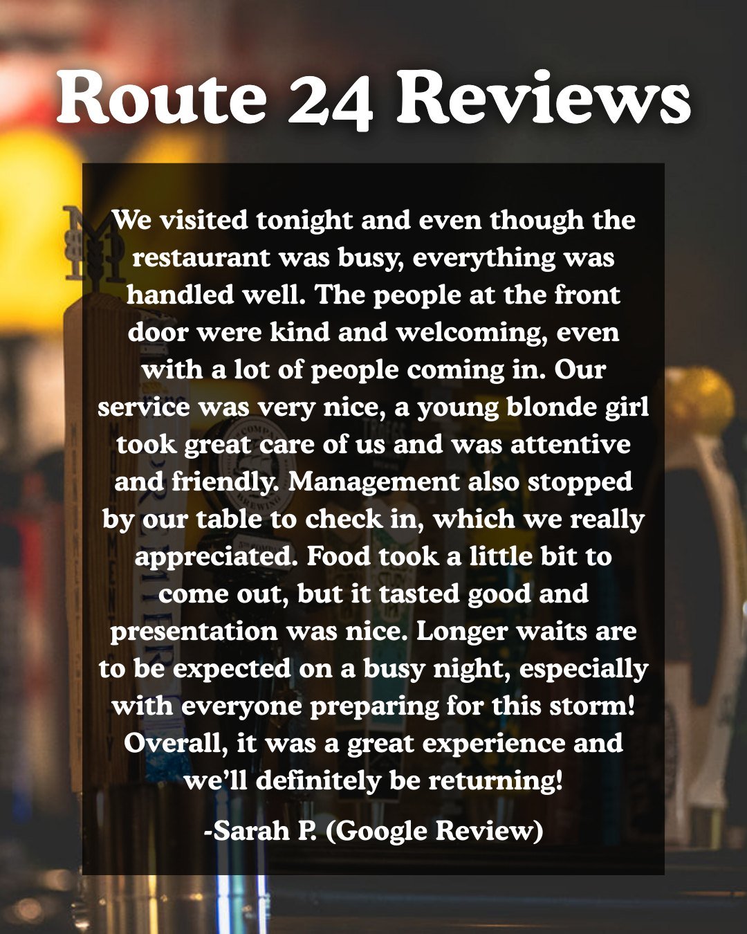 Don't gatekeep, let your friends, family, and neighbors know how much you love us with a Google or Yelp review!