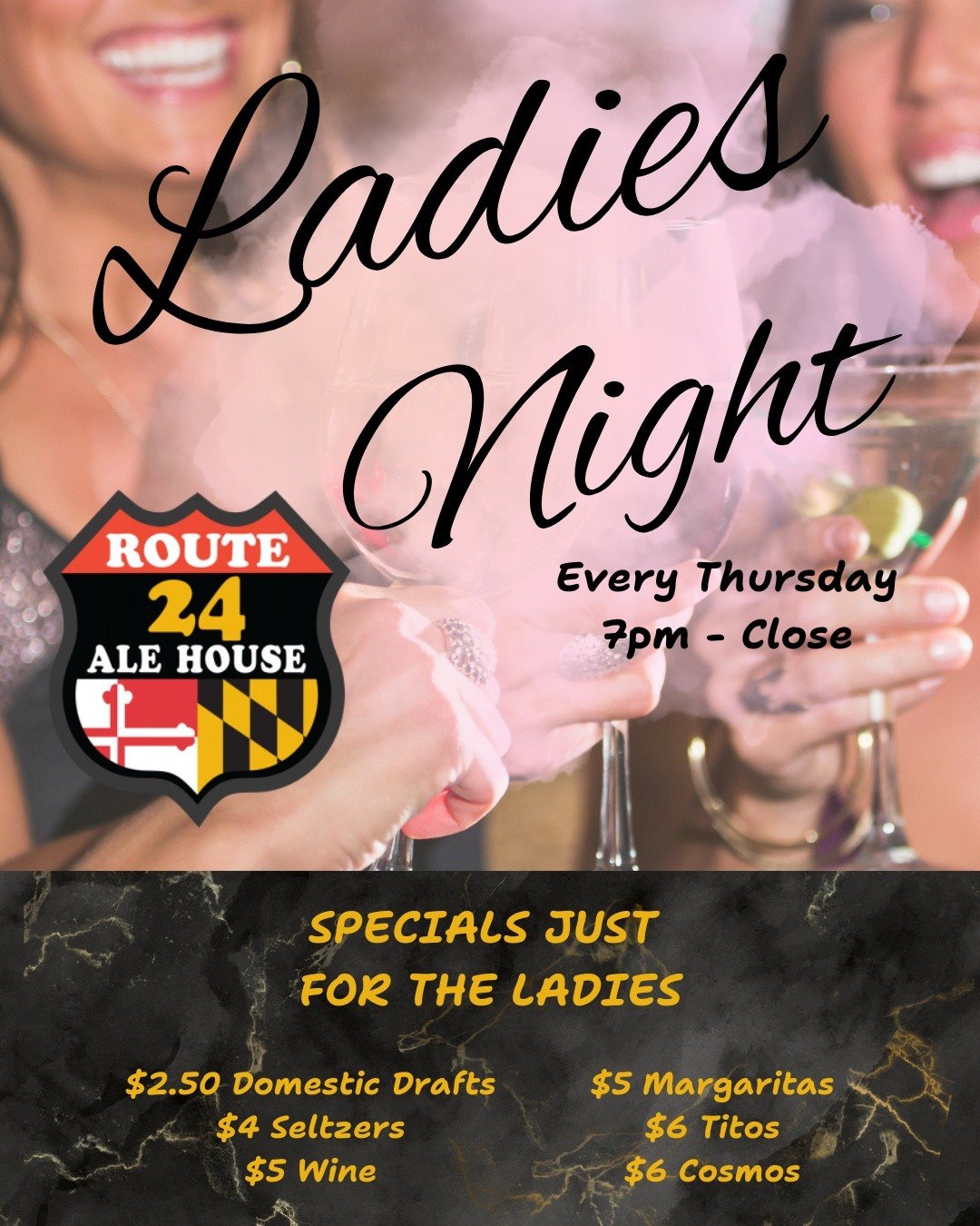 Girls night out just got real. 👑

#rt24ah #harfordcountymd #yourfavsportsbar #girlsnightout #bestieboo