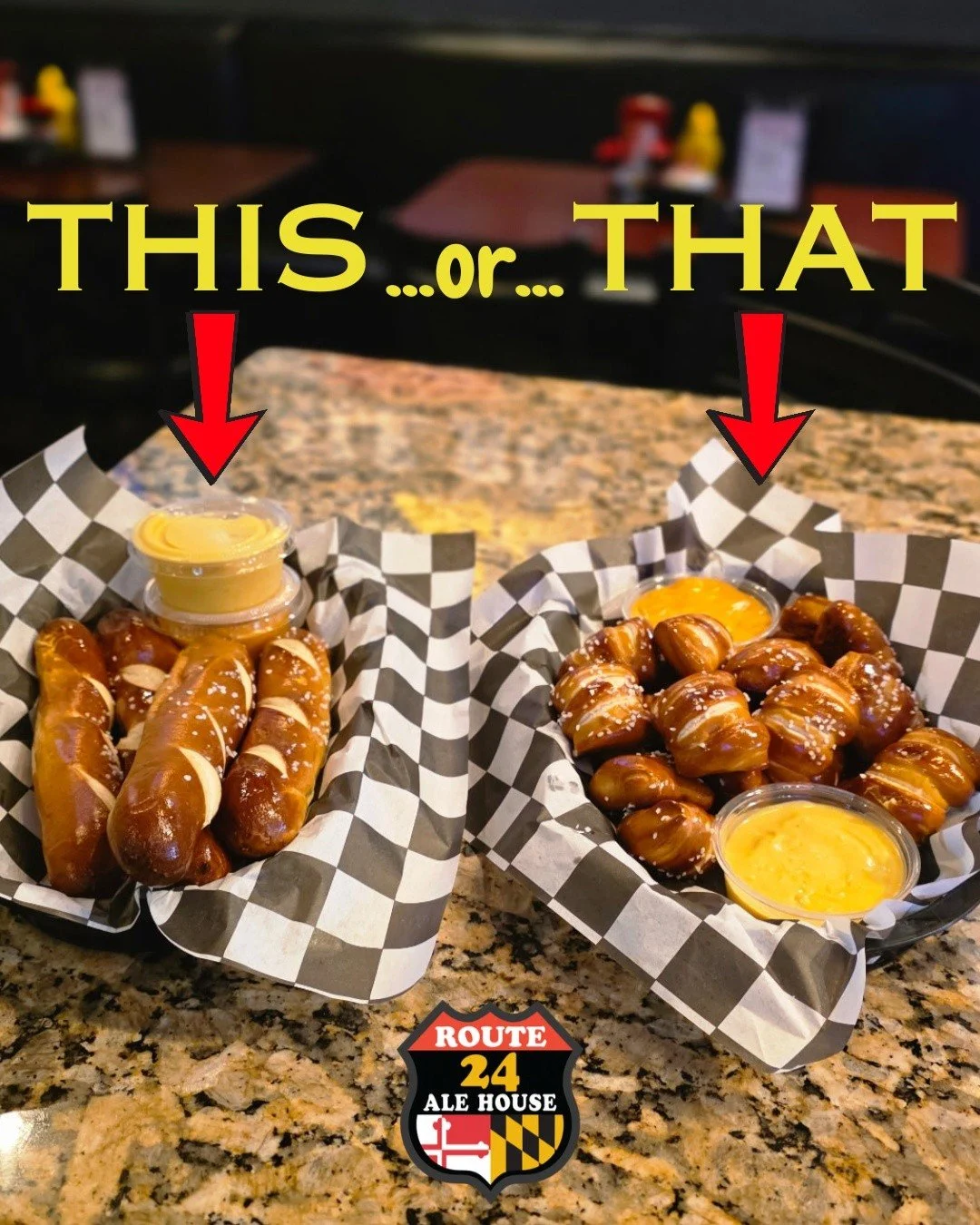 🚨 Settling a debate once and for all 🚨

You can only choose ONE:

🥨 Pretzel Sticks
or
🥨 Pretzel Nuggets

No "depends on the dip."
No "both."
No loopholes.

Pick your side and let us know below 👇

#rt24ah #harfordcountymd #you