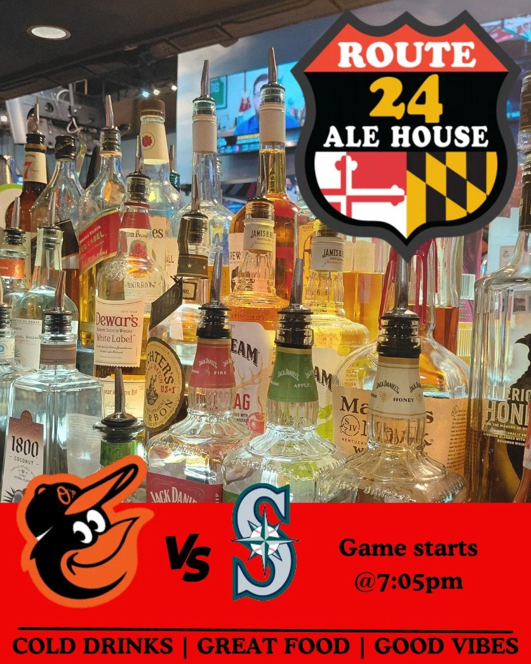 Let's go O's!

#rt24ah #harfordcountymd #yourfavsportsbar #LetsGoOs