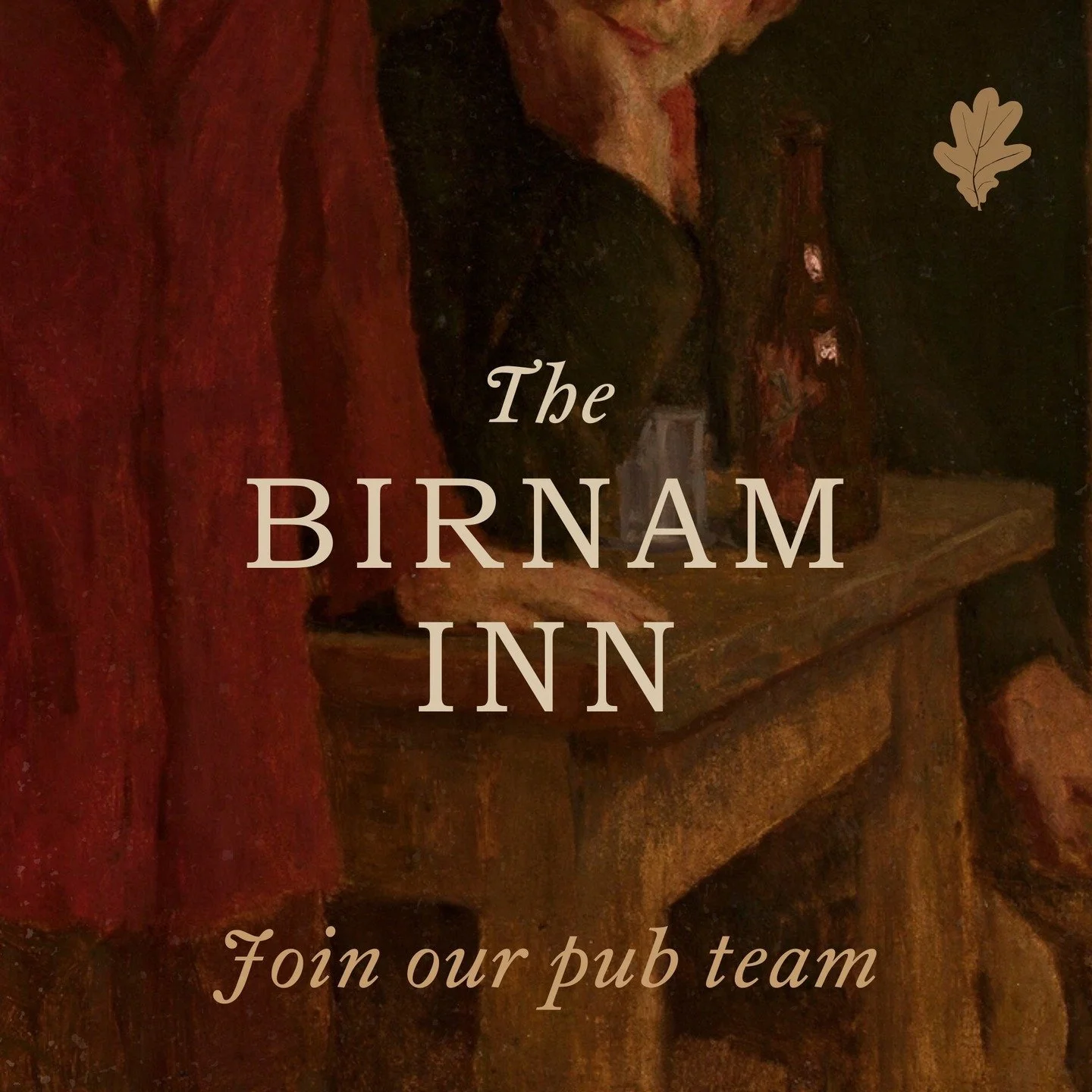 We&rsquo;re building our Pub team 🍻

From April, we&rsquo;re looking for friendly, passionate people to join us at The Birnam Inn pop-up pub. With full and part-time roles available, you&rsquo;ll be at the heart of creating a warm welcome for both l