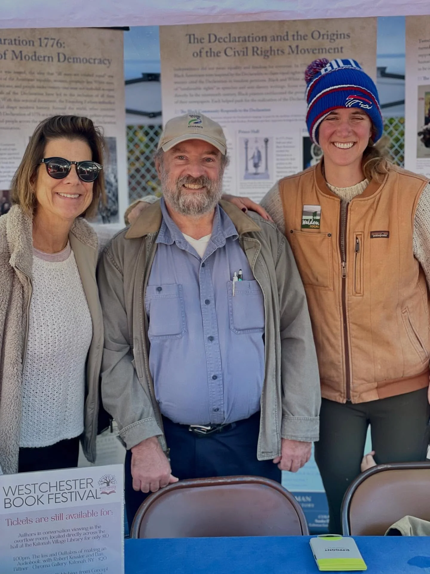 📚🇺🇸 Big thanks to our partners at John Jay Homestead for an awesome WBF tie-in at the Farm Market!

Today, American Revolution author Stephen Paul DeVillo is at the John Jay Farm Market signing books, chatting about American history, and spreading