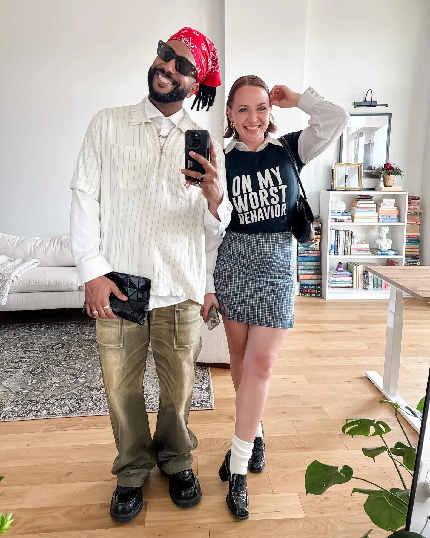 We ALWAYS had to be scrappy. Making what we had work, never able to buy anything new - let alone the cool things that everyone else got like Jansport backpacks or video game consoles. 

And it sucked so bad as a kid. 

Fast forward to my adult life a