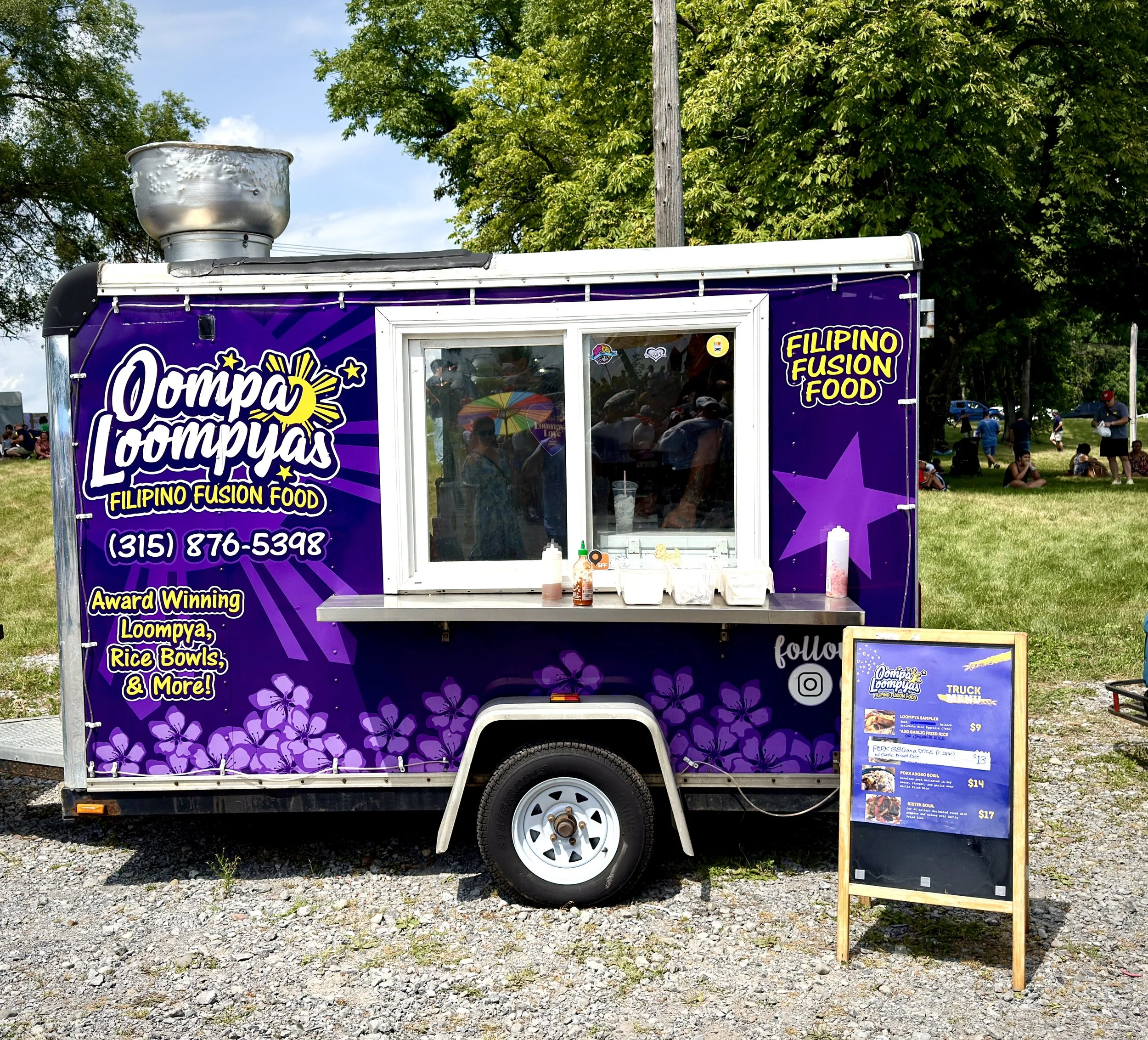 Syracuse based Filipino Fusion food truck, Oompa Loompyas.