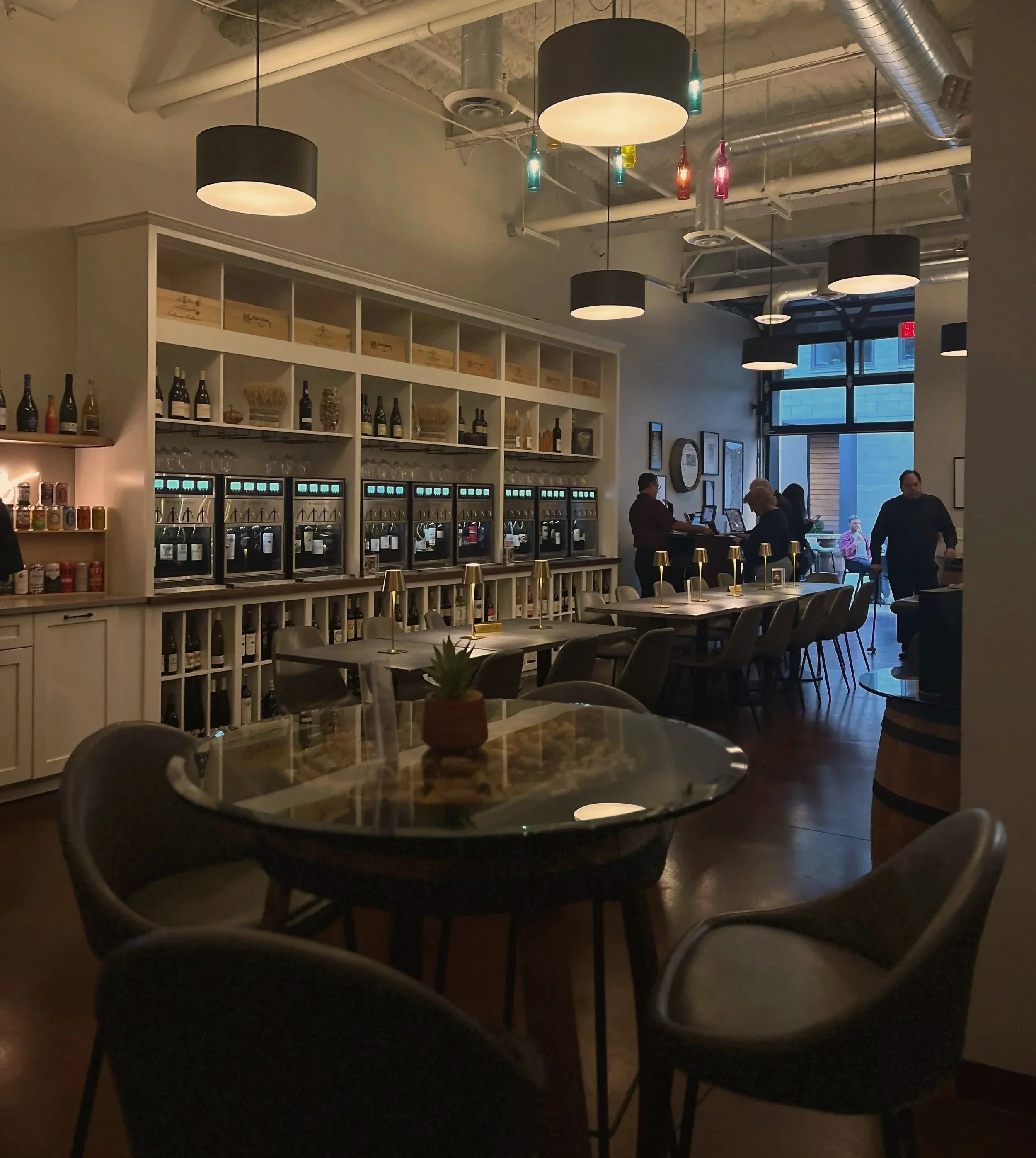 Unwind at this Stylish Enomatic Wine Bar in Downtown Rochester