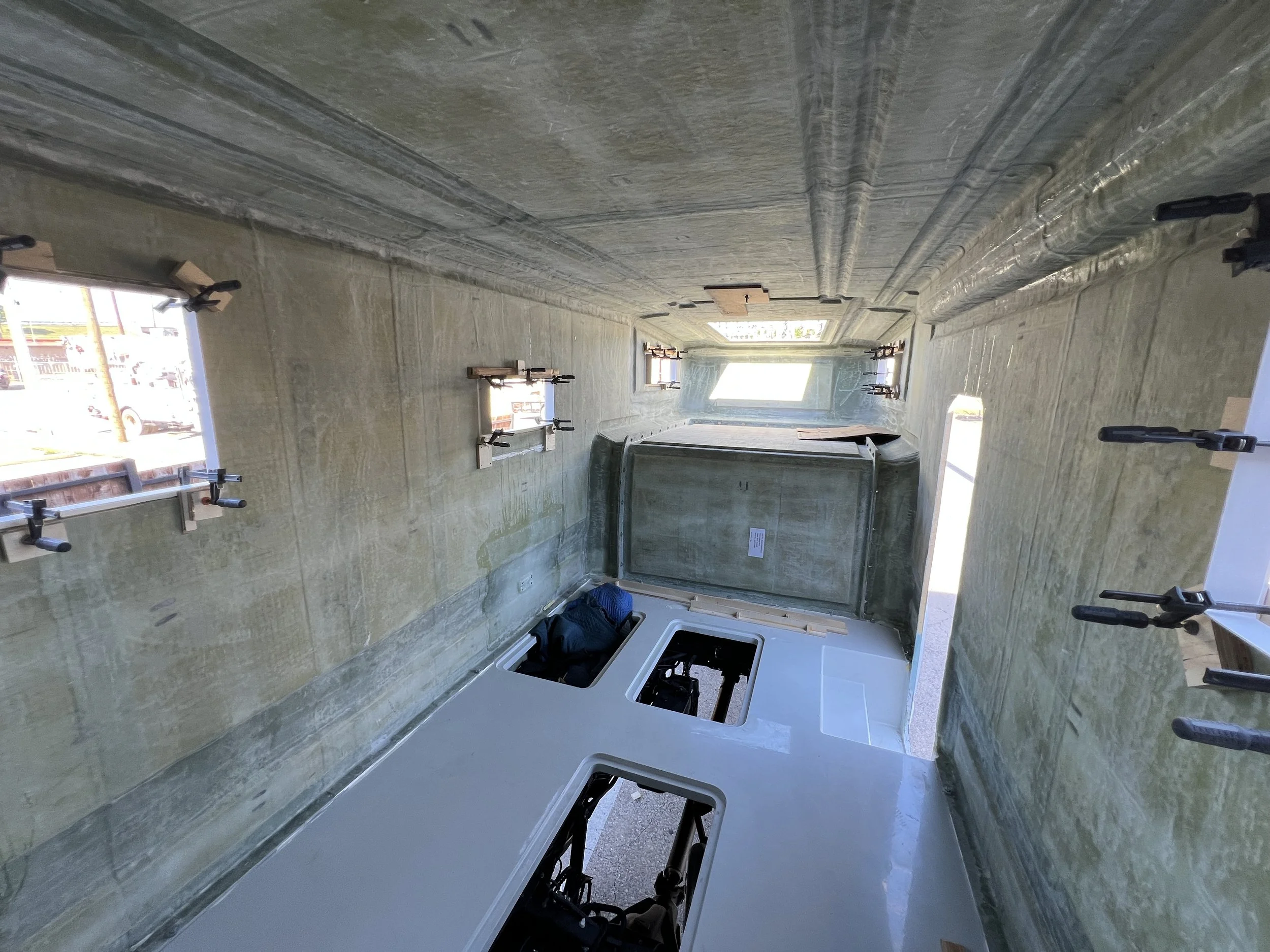 Interior Walls & Insulation — Ever Overland