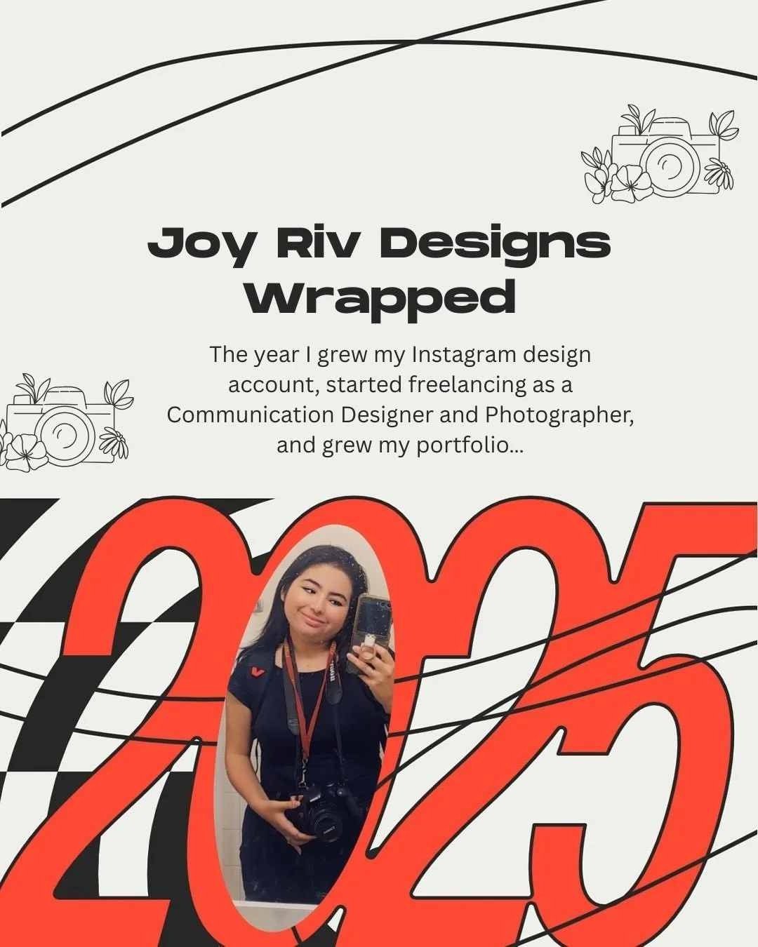 As 2025 is coming to an end, I had to create my own creative Wrapped recap. Between growing my freelancing and creating some cool ad campaigns, 2025 has surprised me in getting these opportunities. Thankful for this adventure and can&rsquo;t wait to 