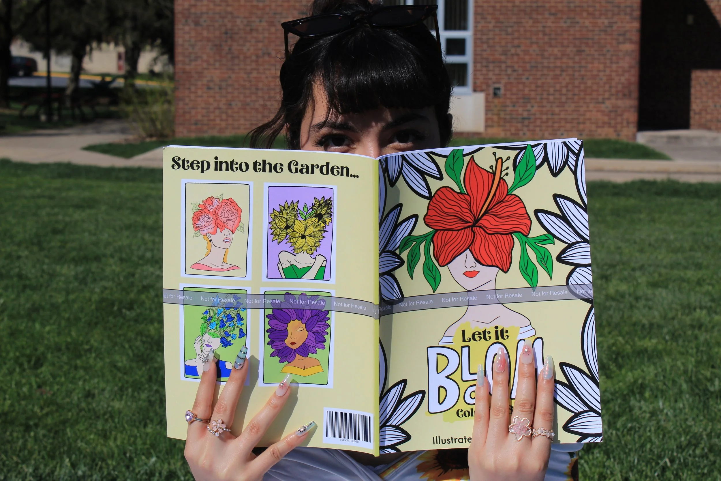 Let it Bloom Coloring Book